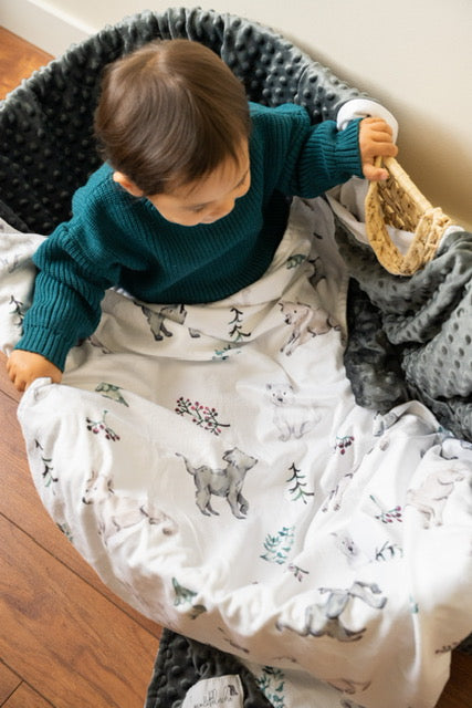 Minky blanket - SMALL