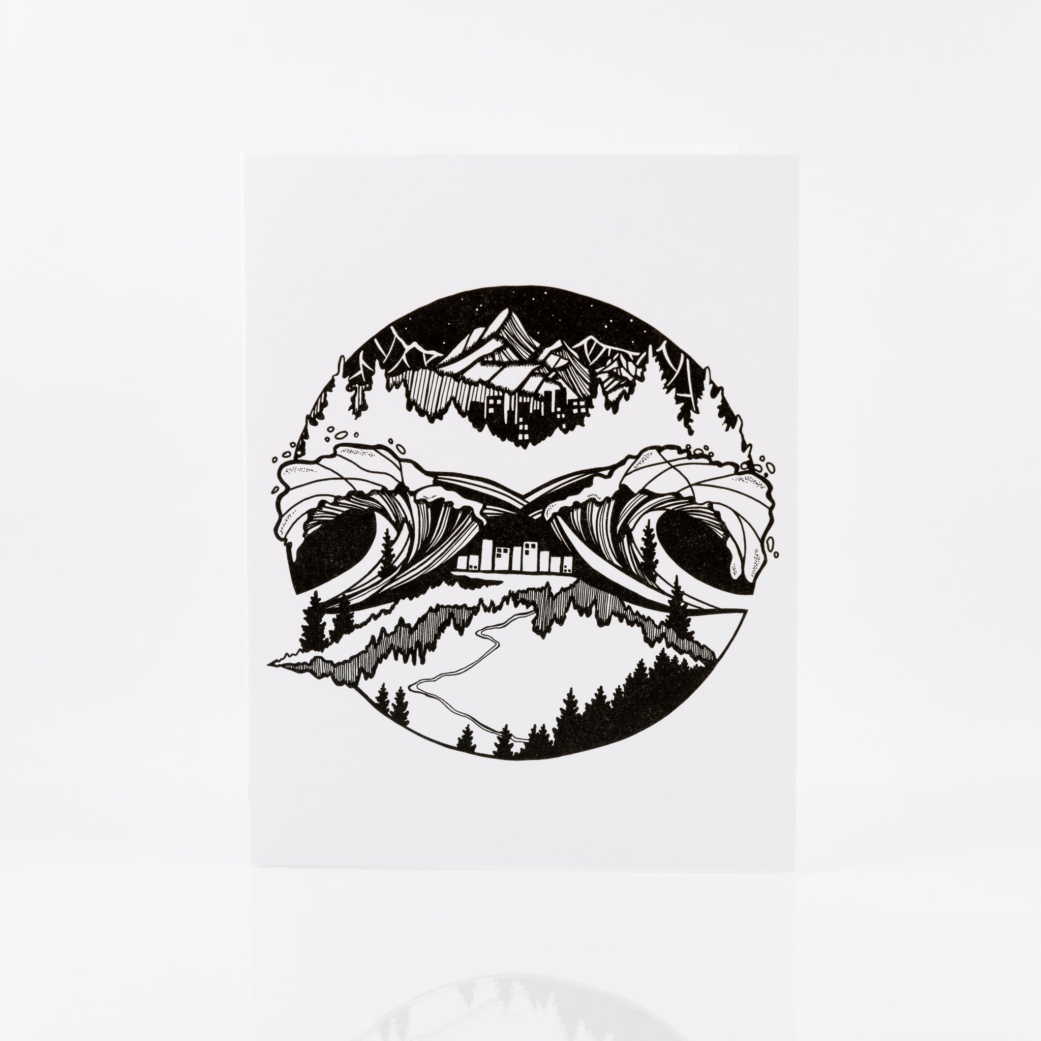 Greeting Card - Vancouver