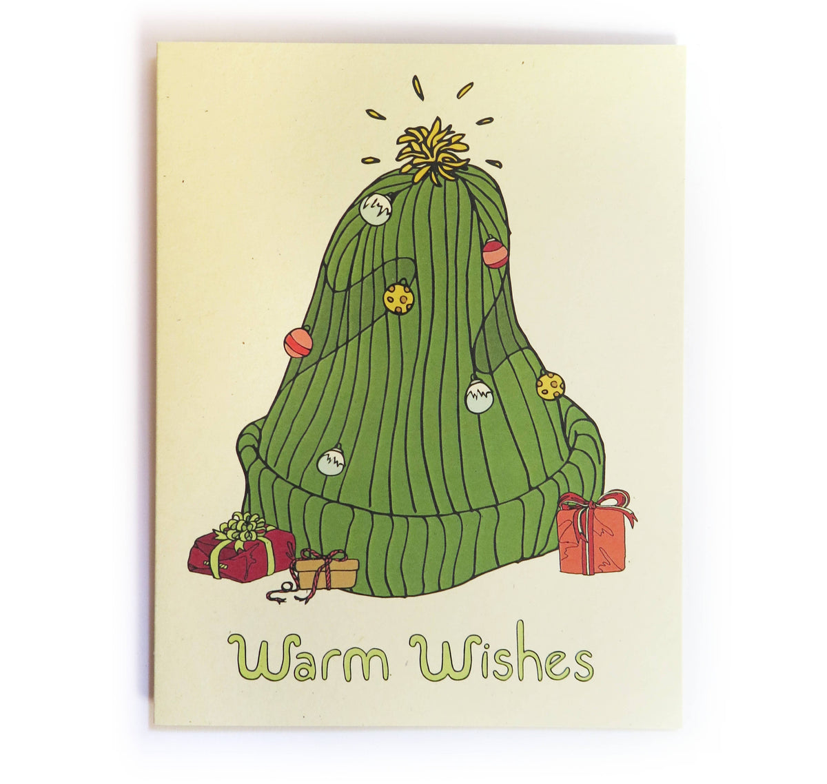 Greeting card - Warm Wishes Hat Tree