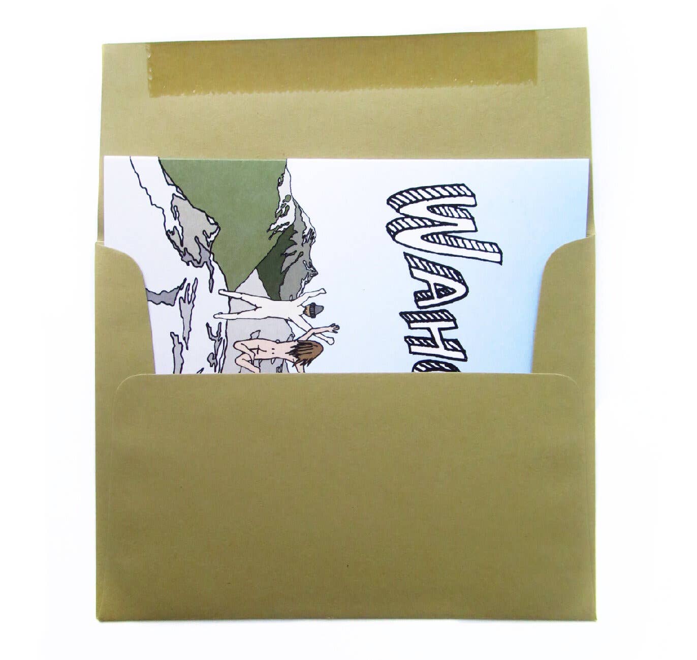 Greeting Card - Wahoo!