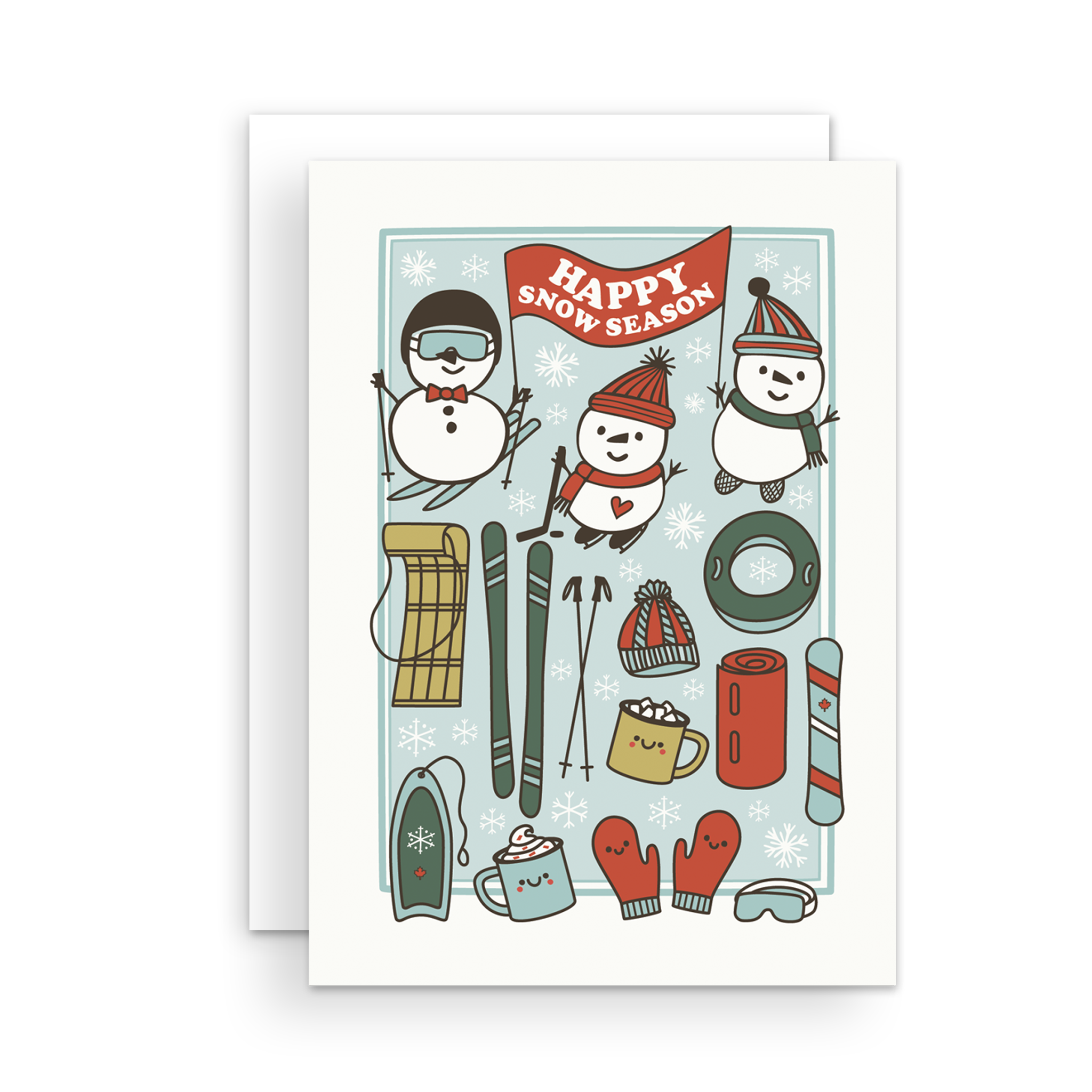 Greeting Card - Happy Snow Season