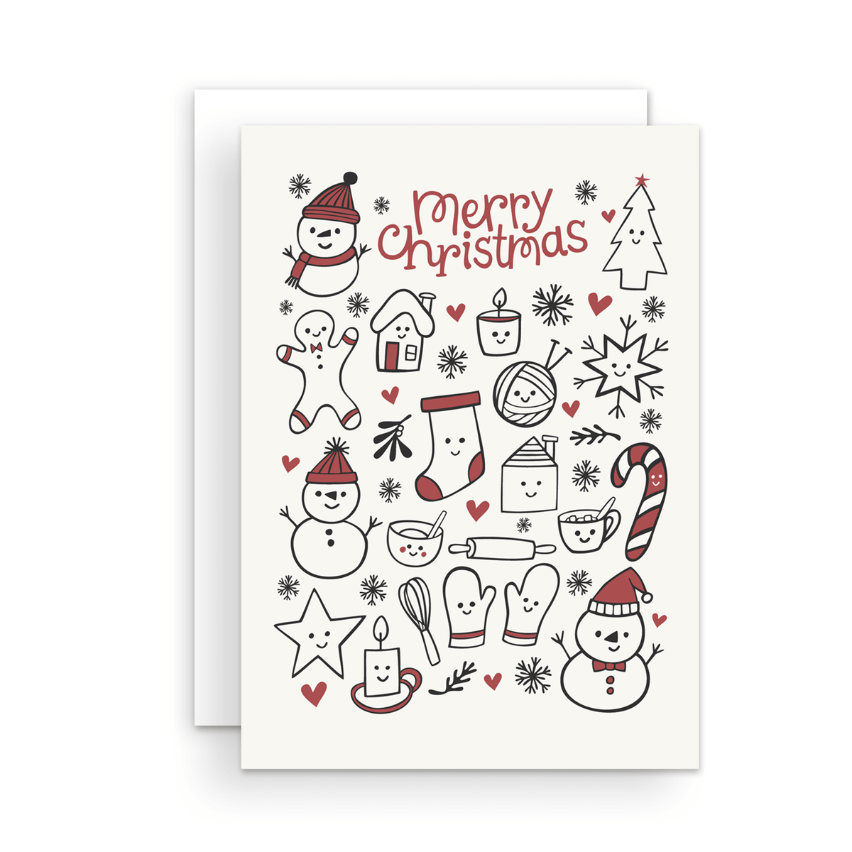 Merry Christmas Greeting Card