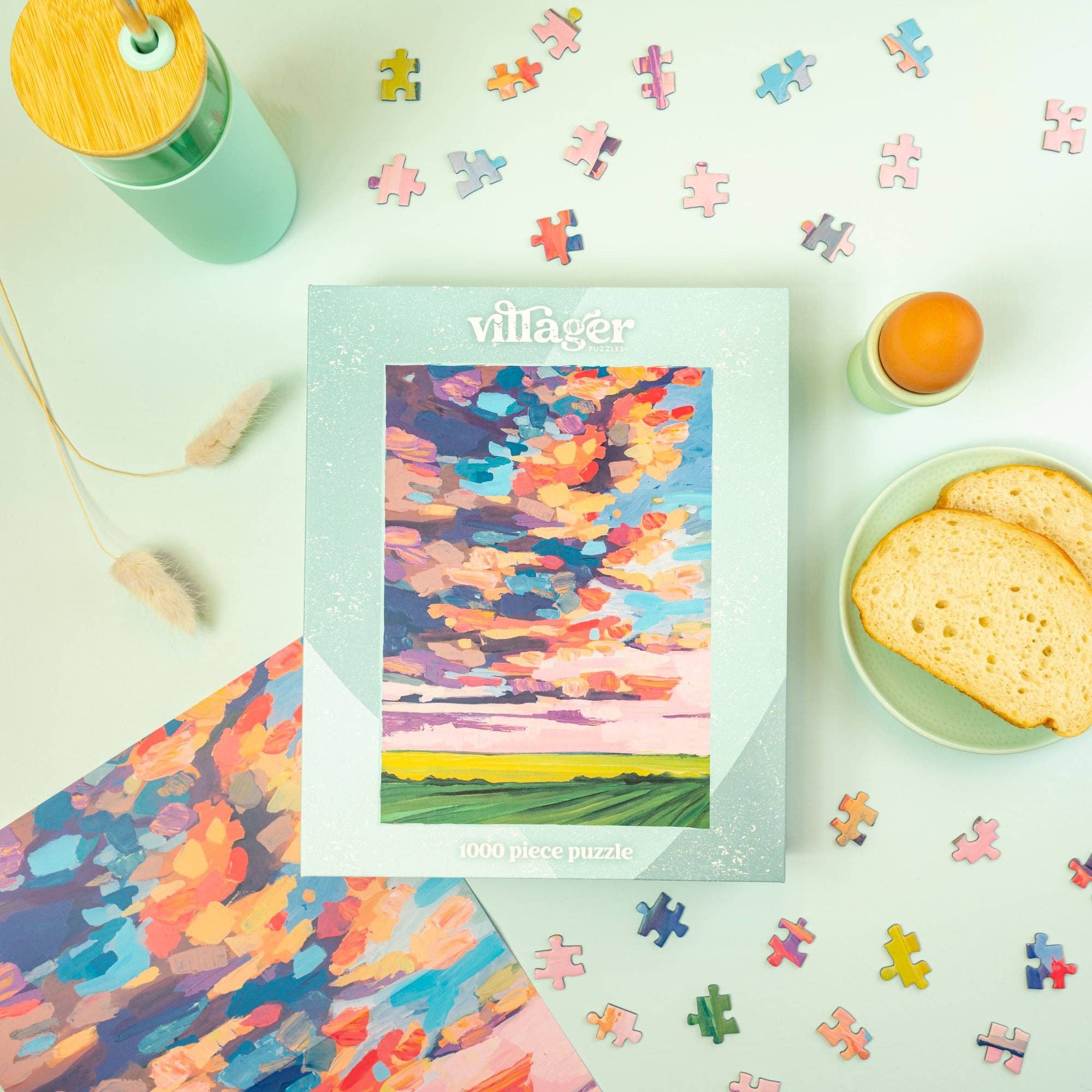Jigsaw Puzzle - Prairie Sky - 1000 pcs