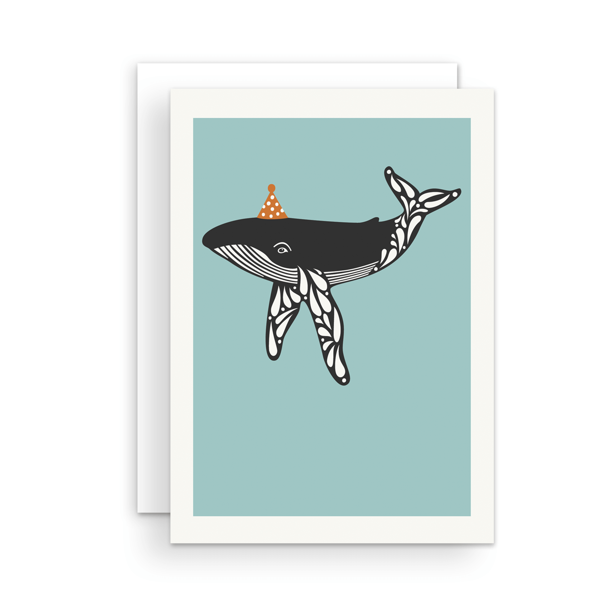 Greeting Card - Humpback Whale Birthday