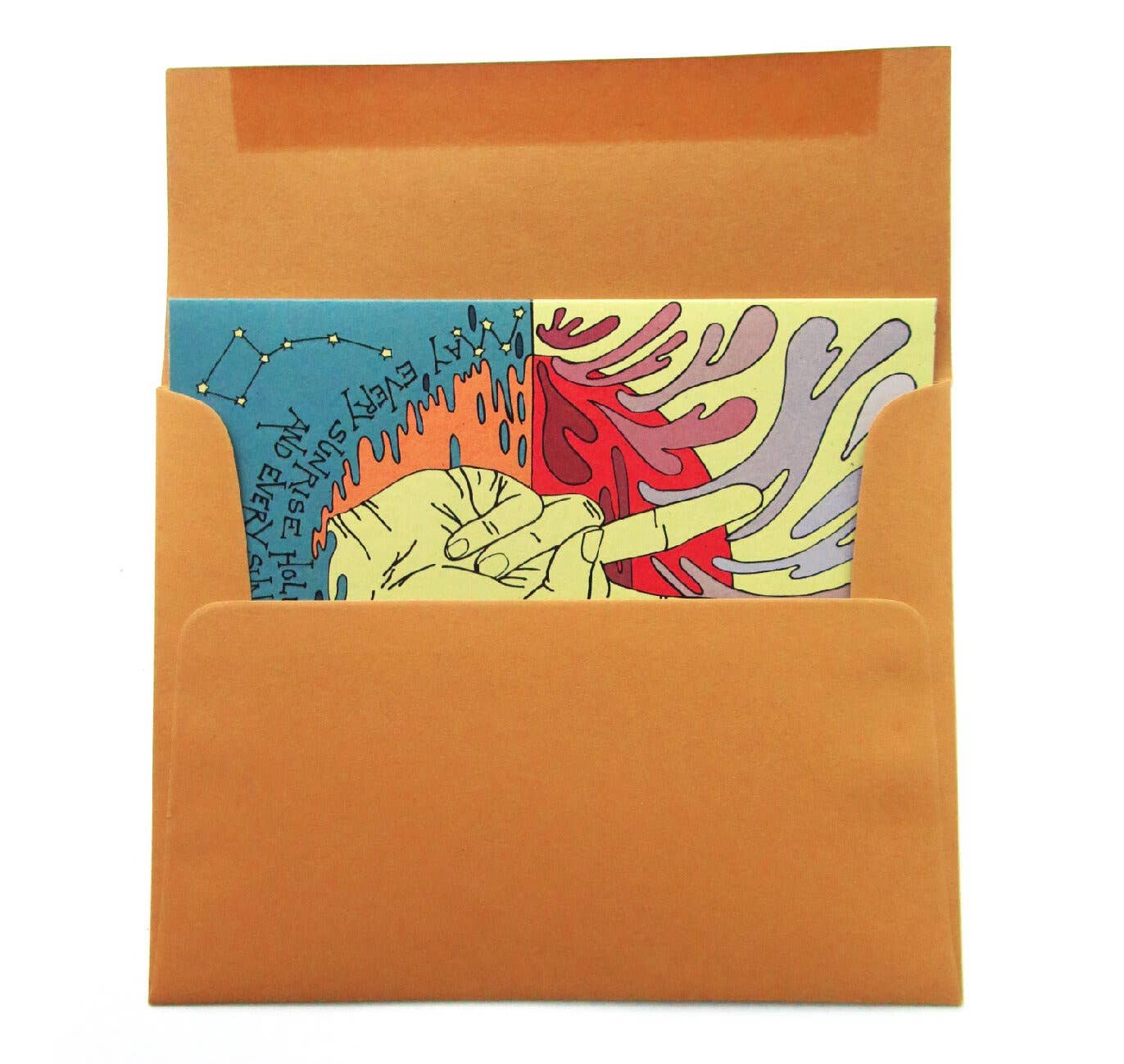 Greeting Card - Peace Sunset Card