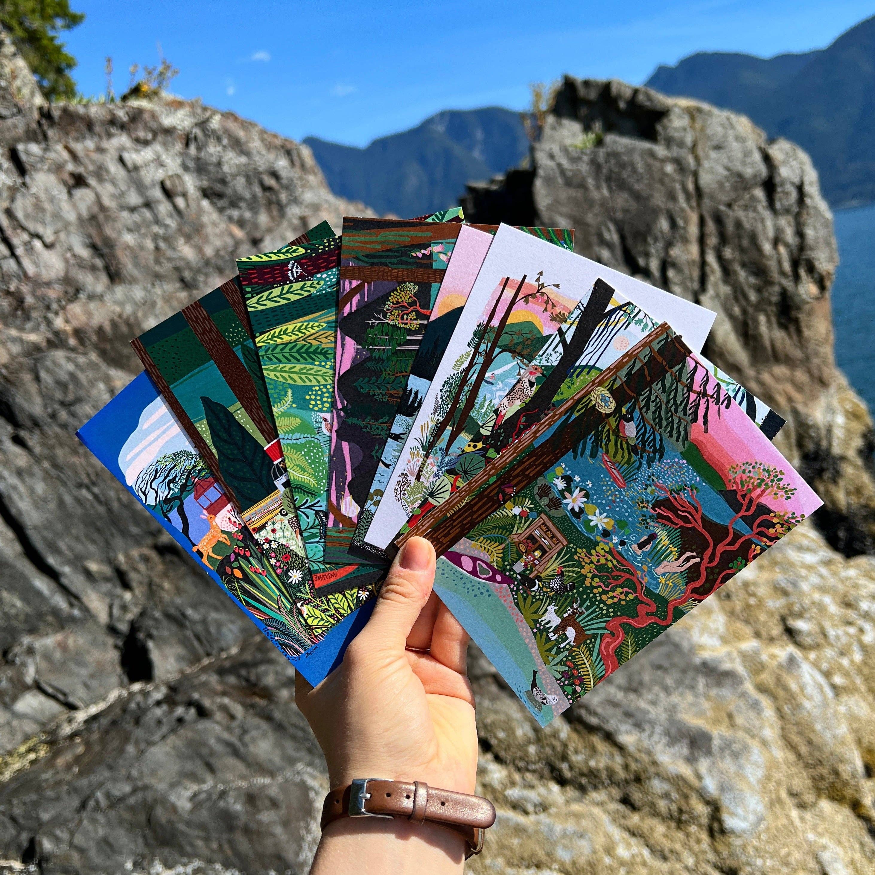 Postcard Pack - Coastal B.C.