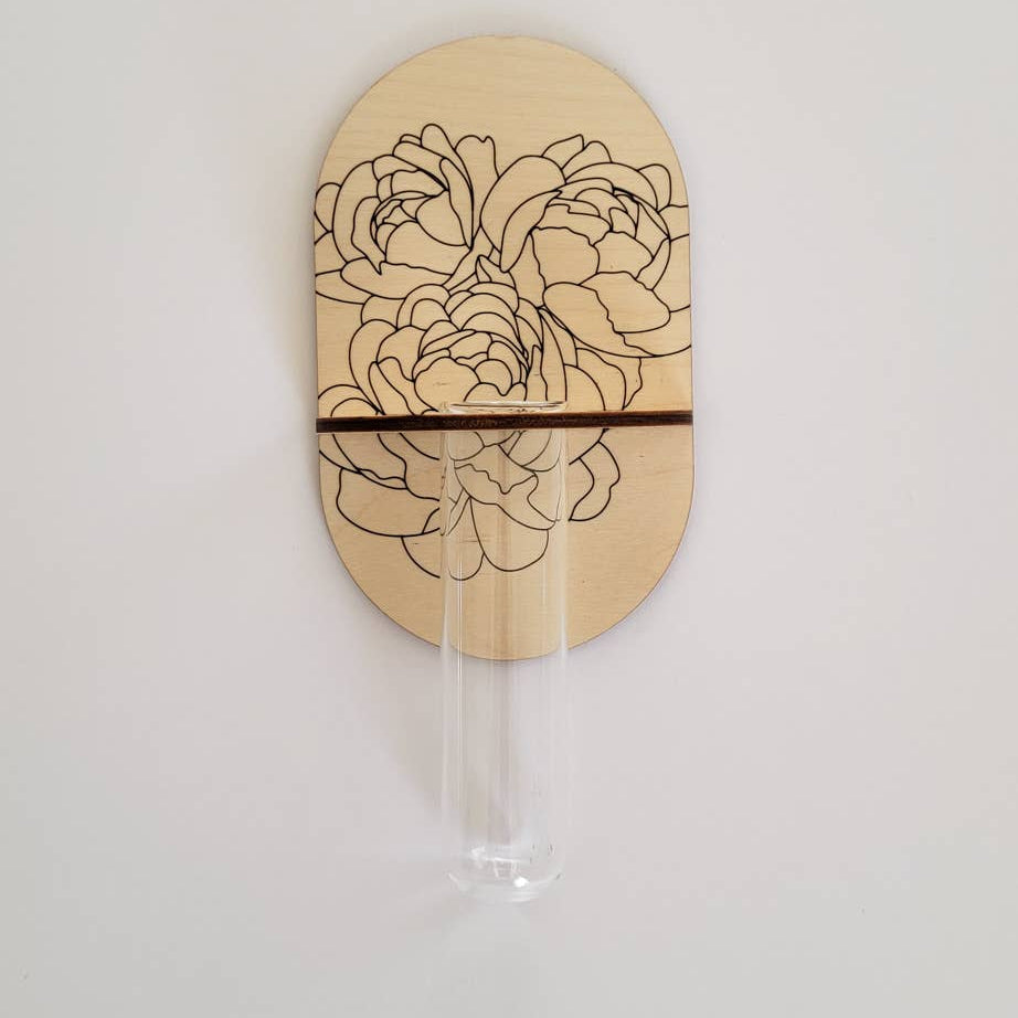Floral Bouquet Propagation Wall Holder