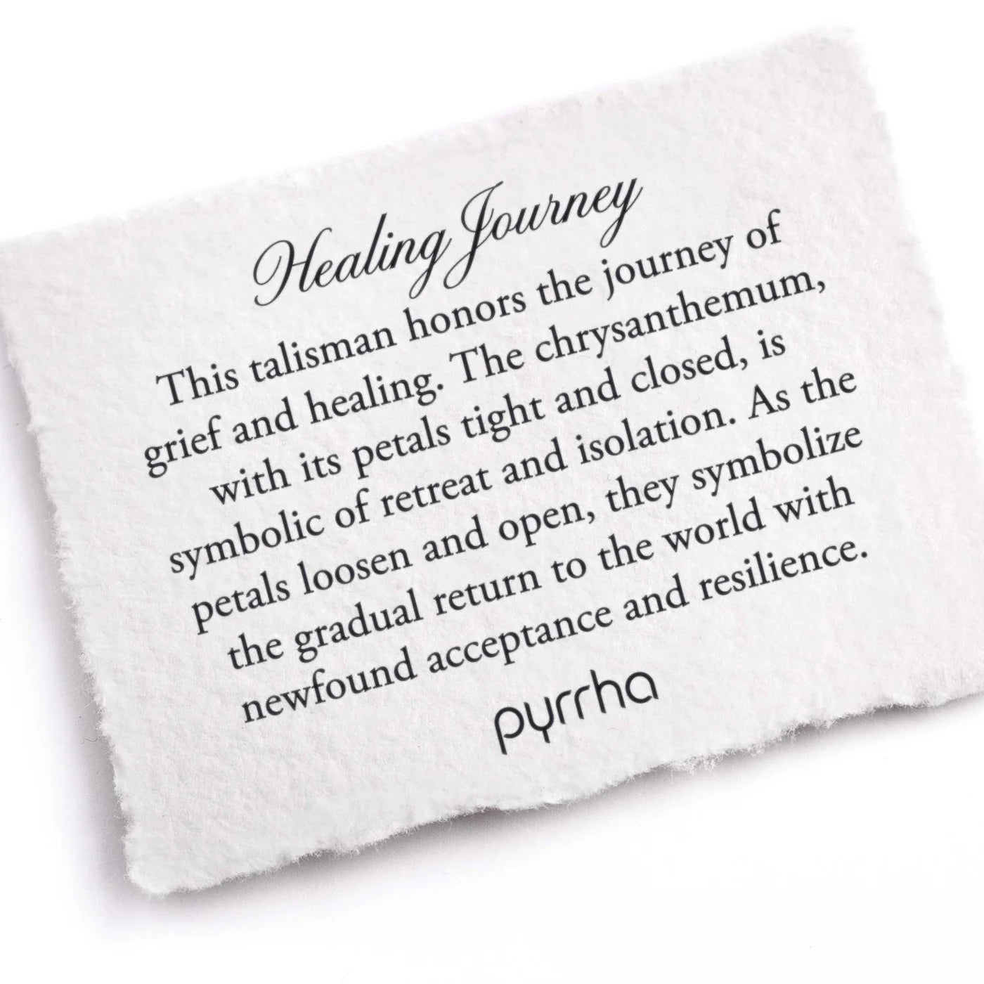 Pyrrha Necklace - Healing Journey
