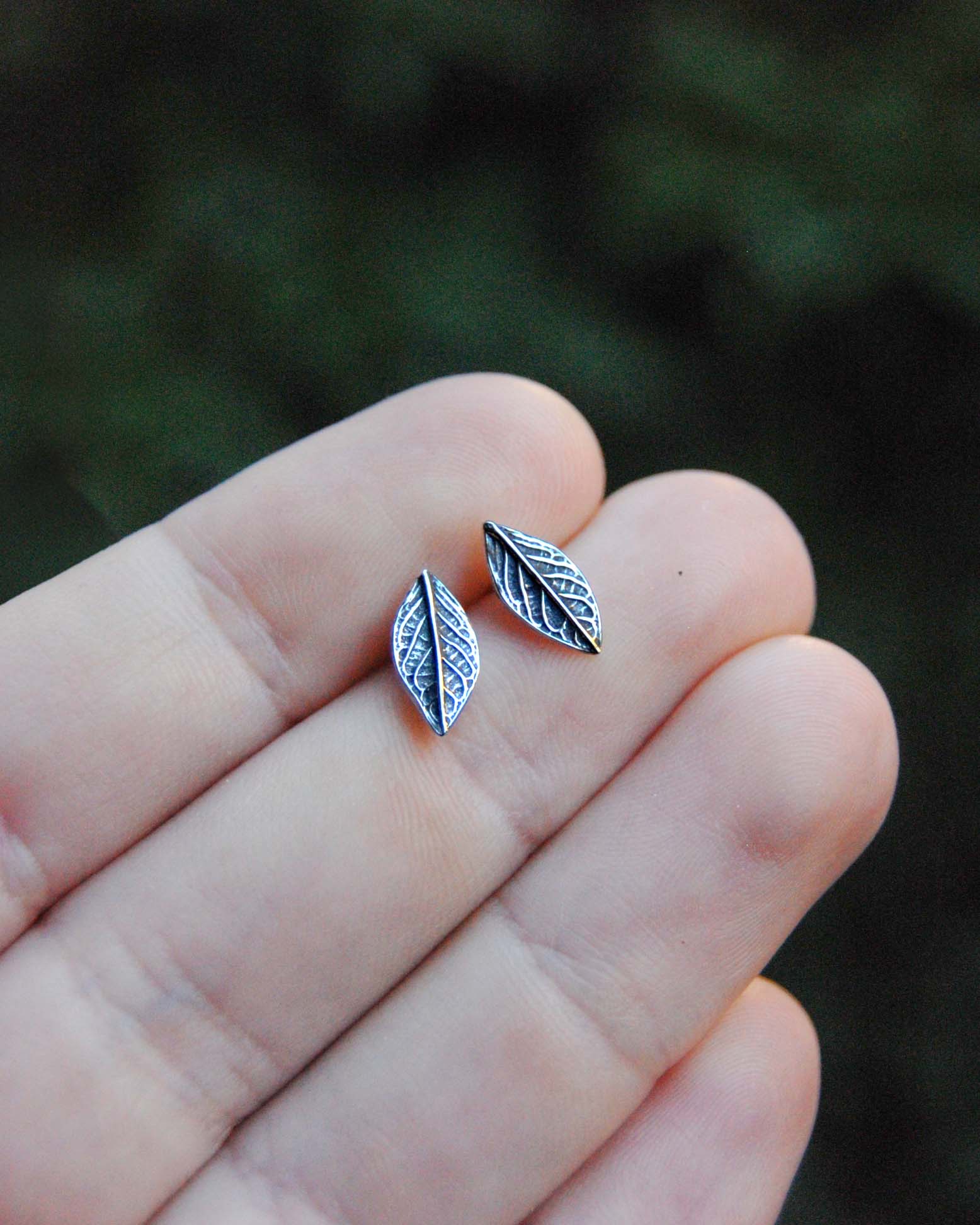 Spring Leaf Studs