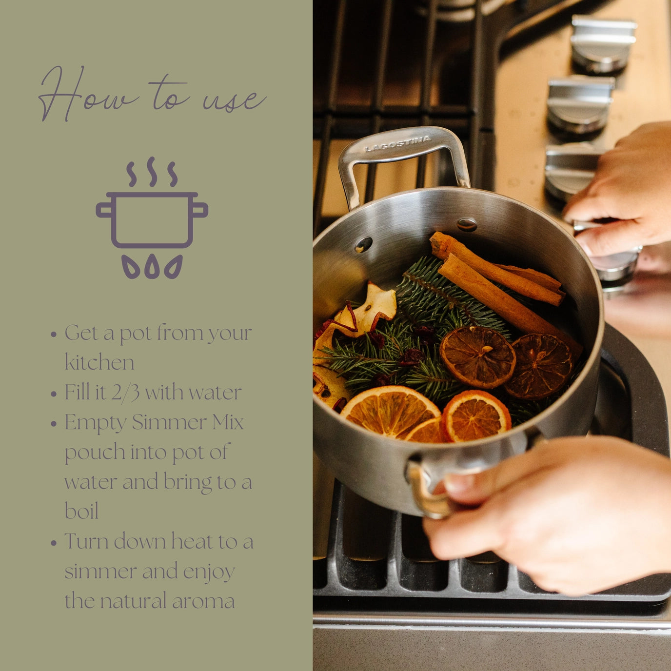 Be Merry & Bright Simmer Pot Mix | Limited Edition Holiday Aroma