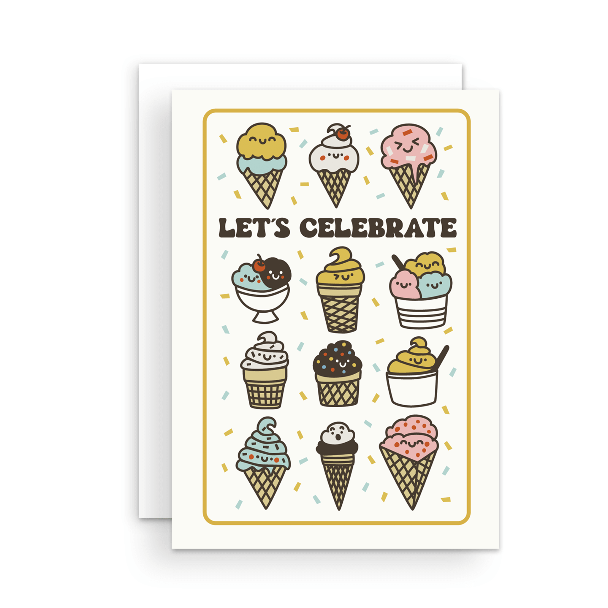 Greeting Card - Let's Celebrate