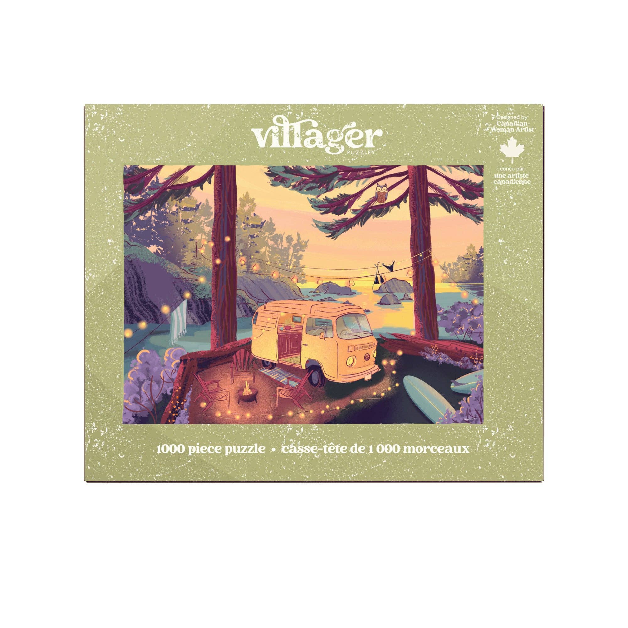 Jigsaw Puzzle - Twilight Campsite - 1000 pcs