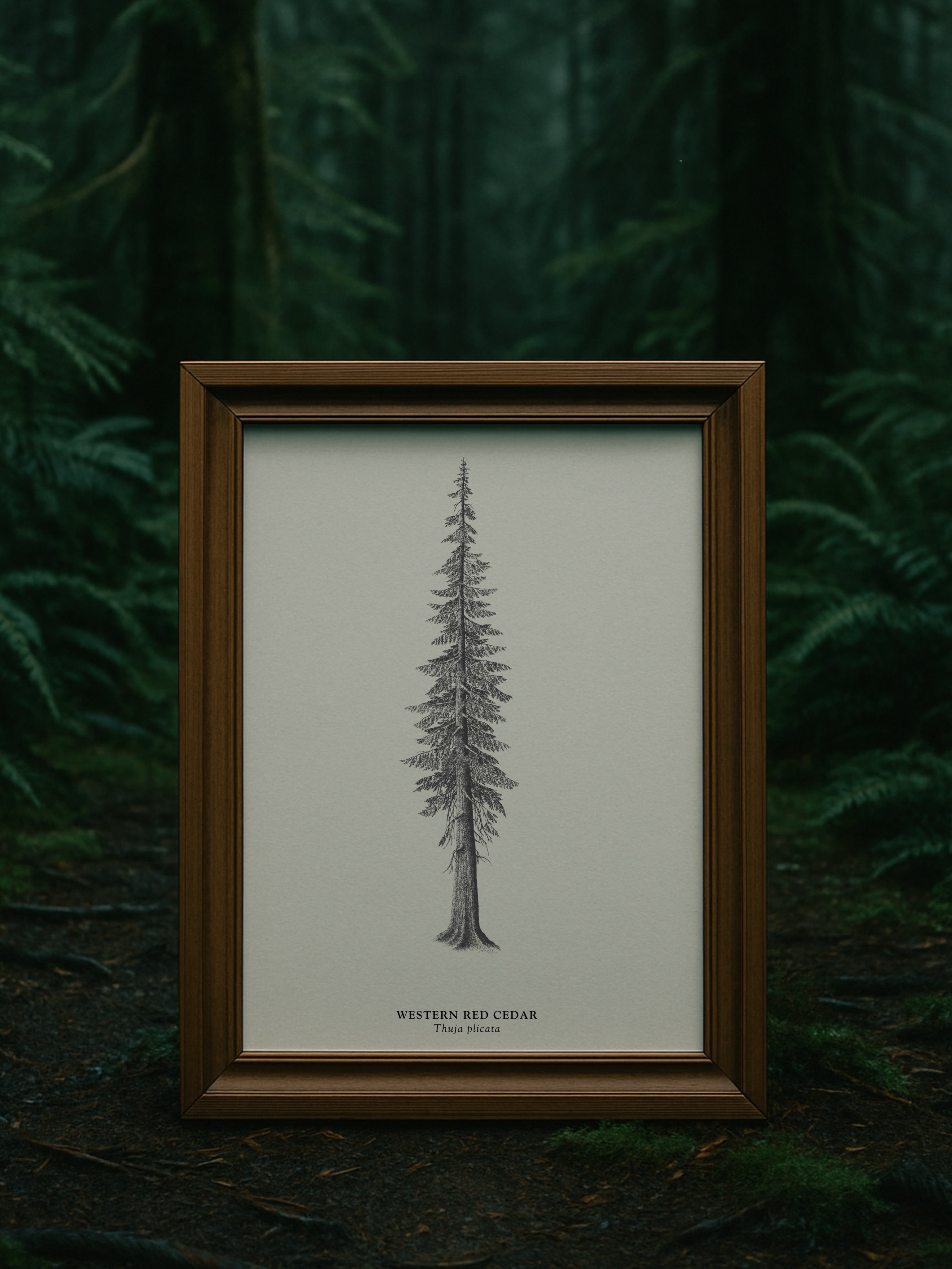 Art Print - Western Red Cedar