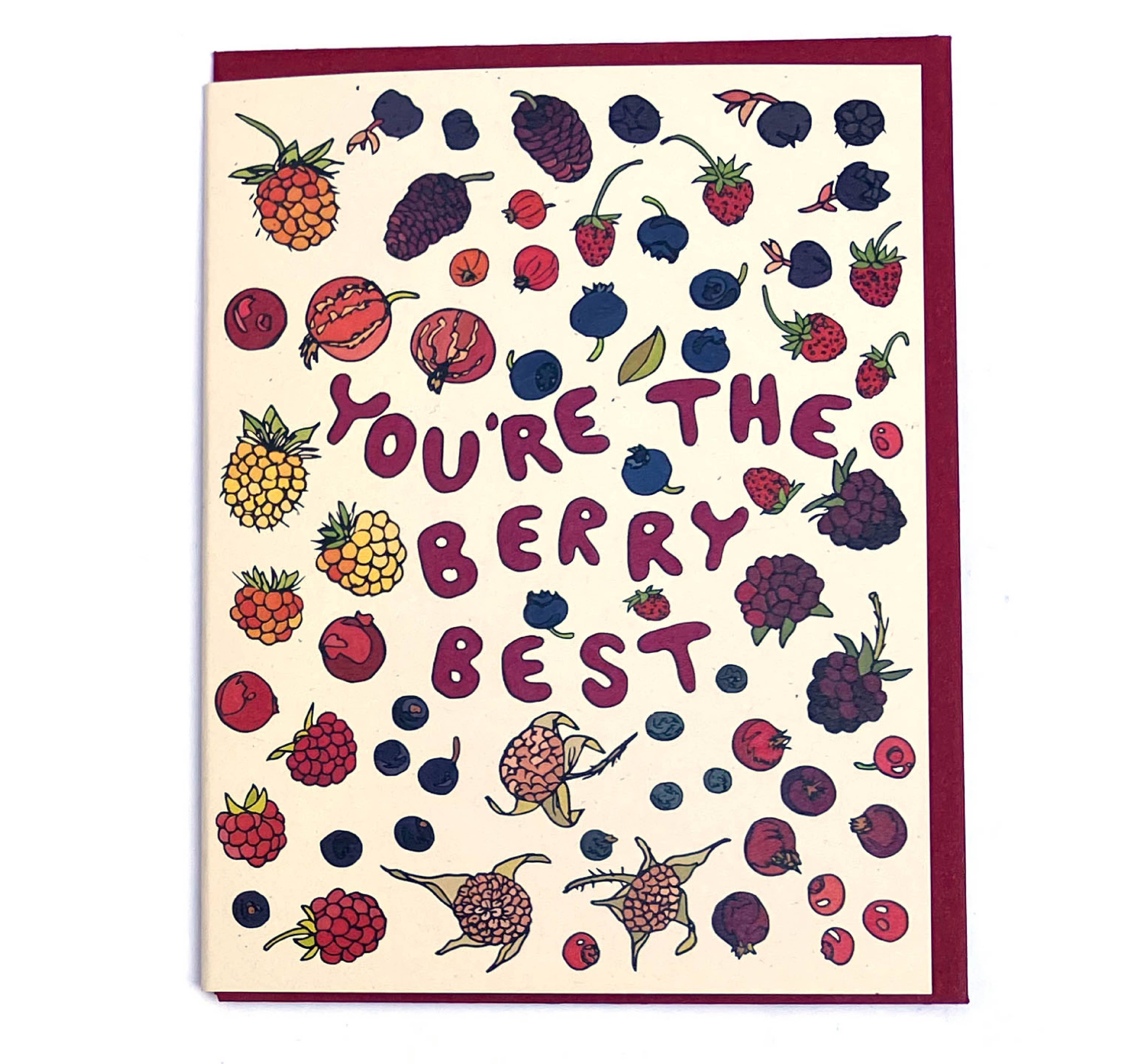 Wild Life Illustration Co - Berry Best Card