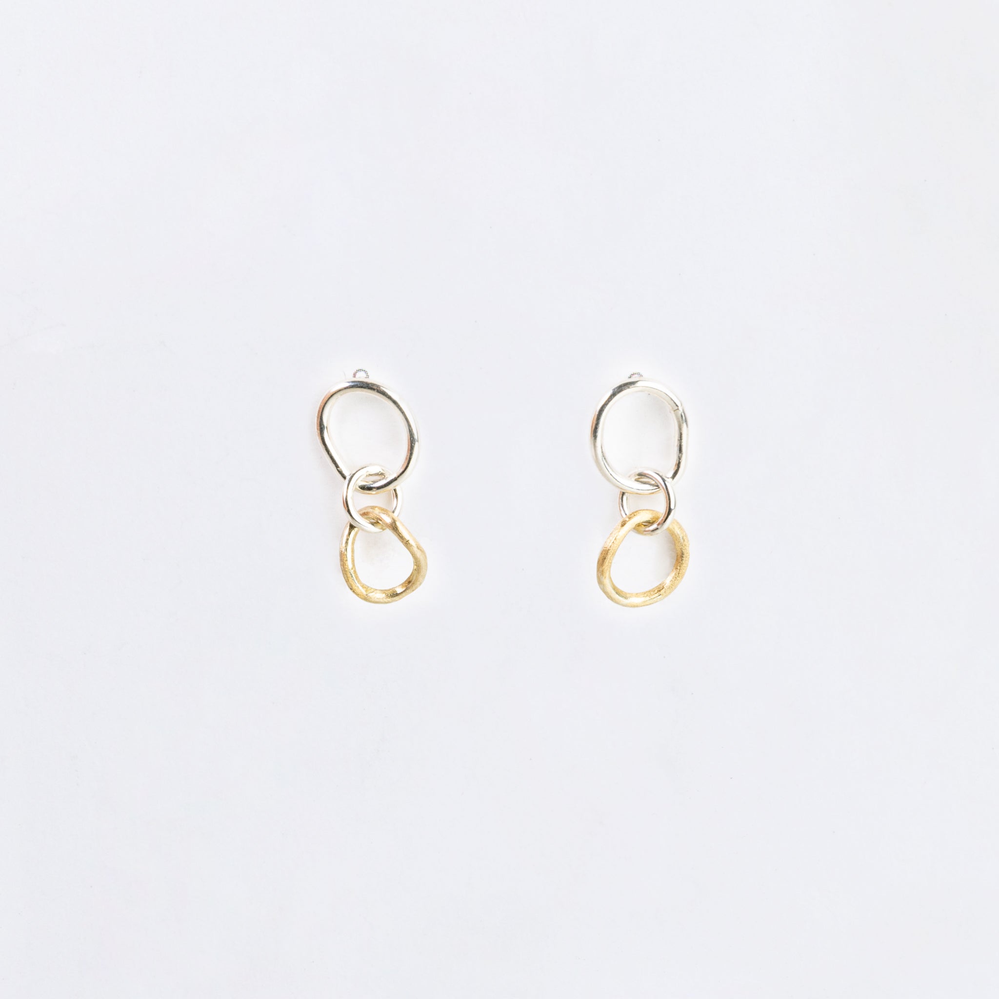 Earrings - Contour Double Dangle