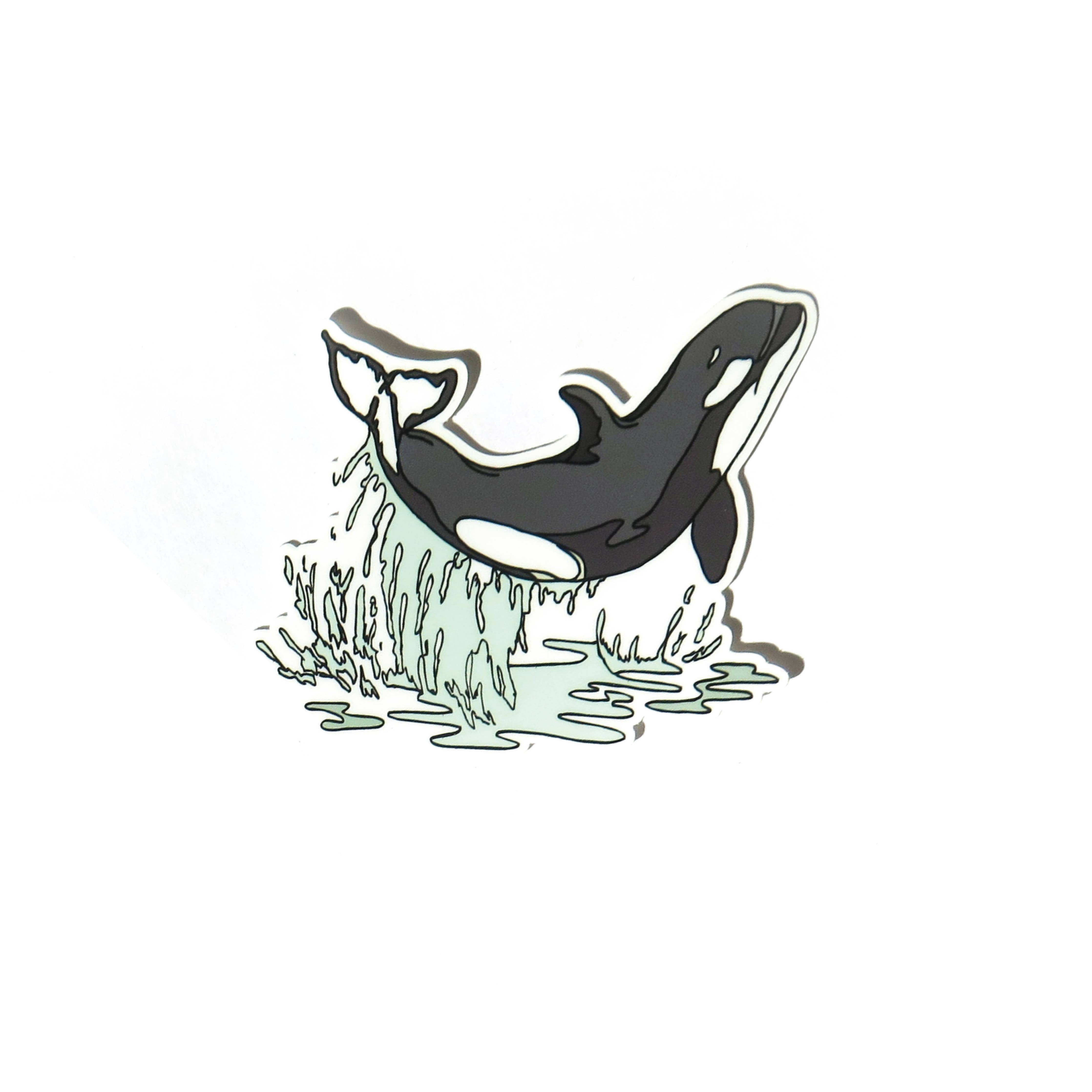 Wild Life Illustration Co - Orca Sticker