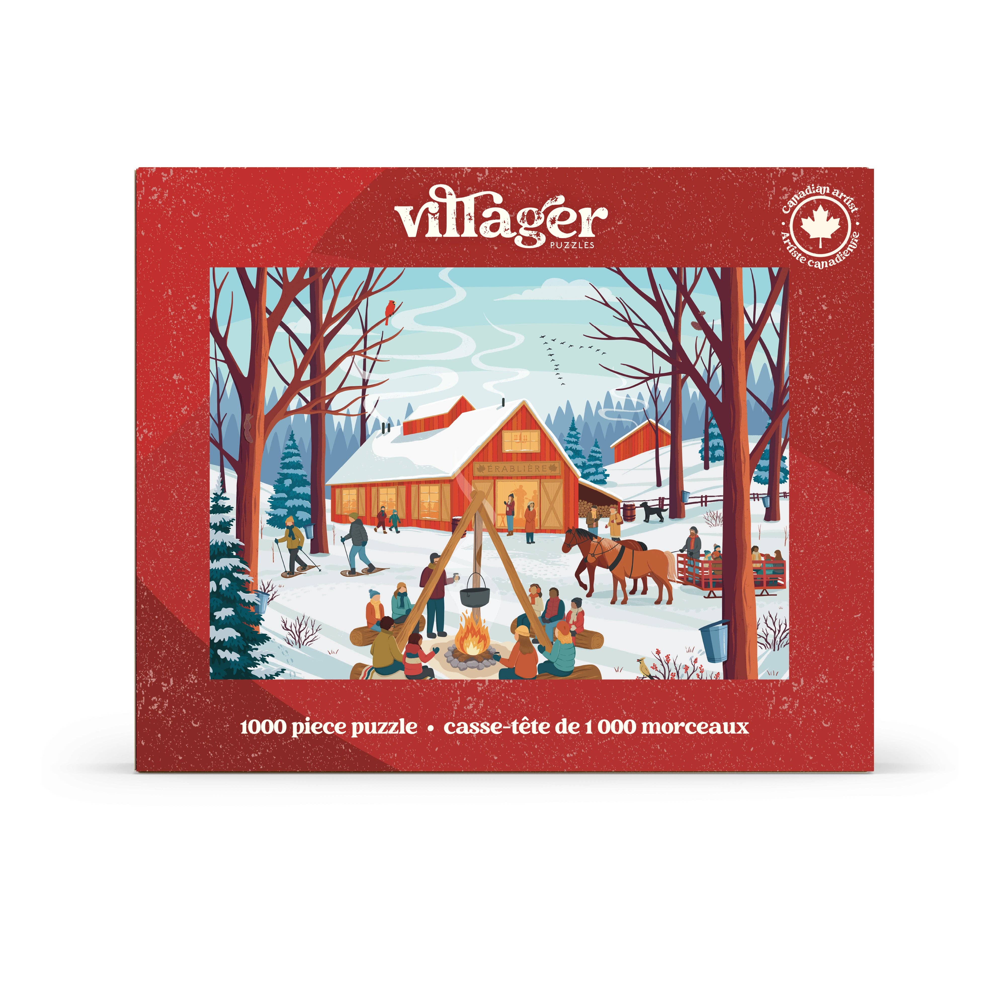 Jigsaw Puzzle - Cabane à sucre - 1000 pcs