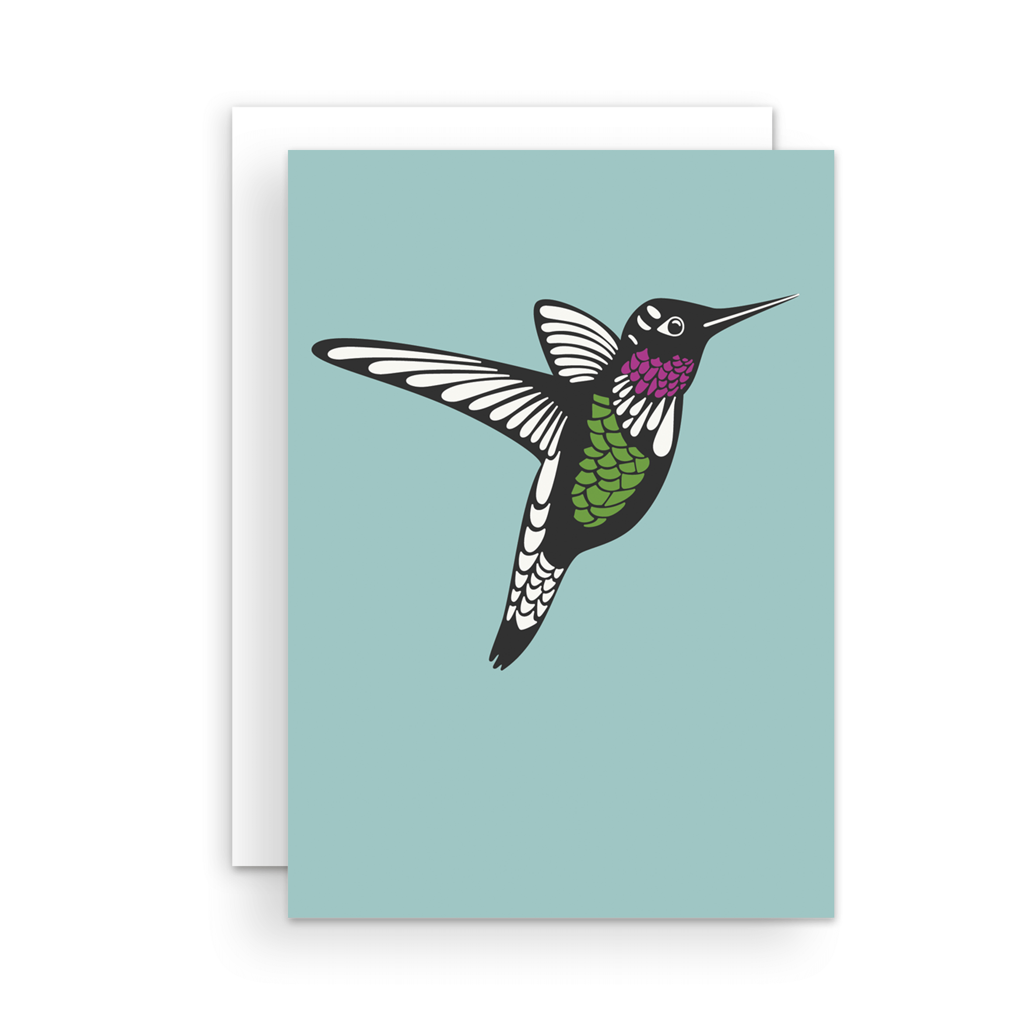 Greeting Card - Hummingbird