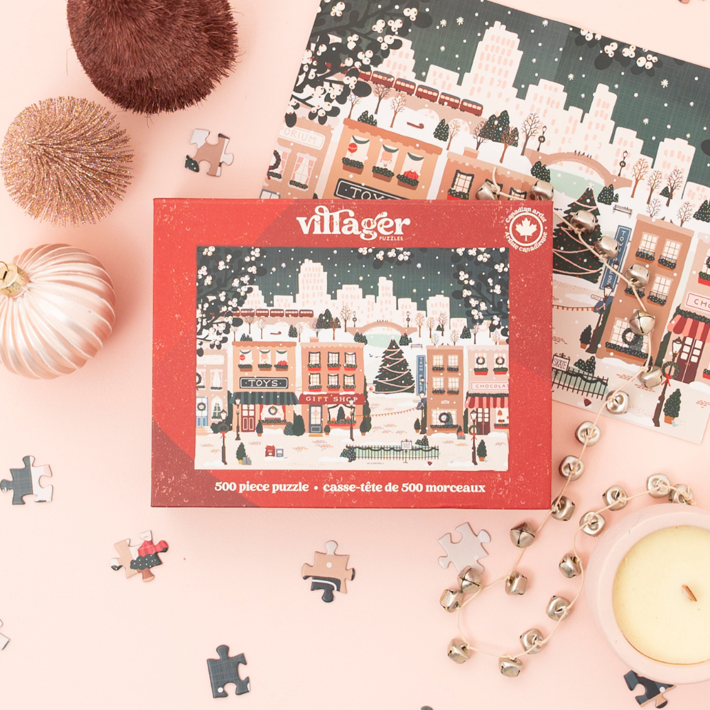 Jigsaw Puzzle - Small Town Holiday- 500 pcs
