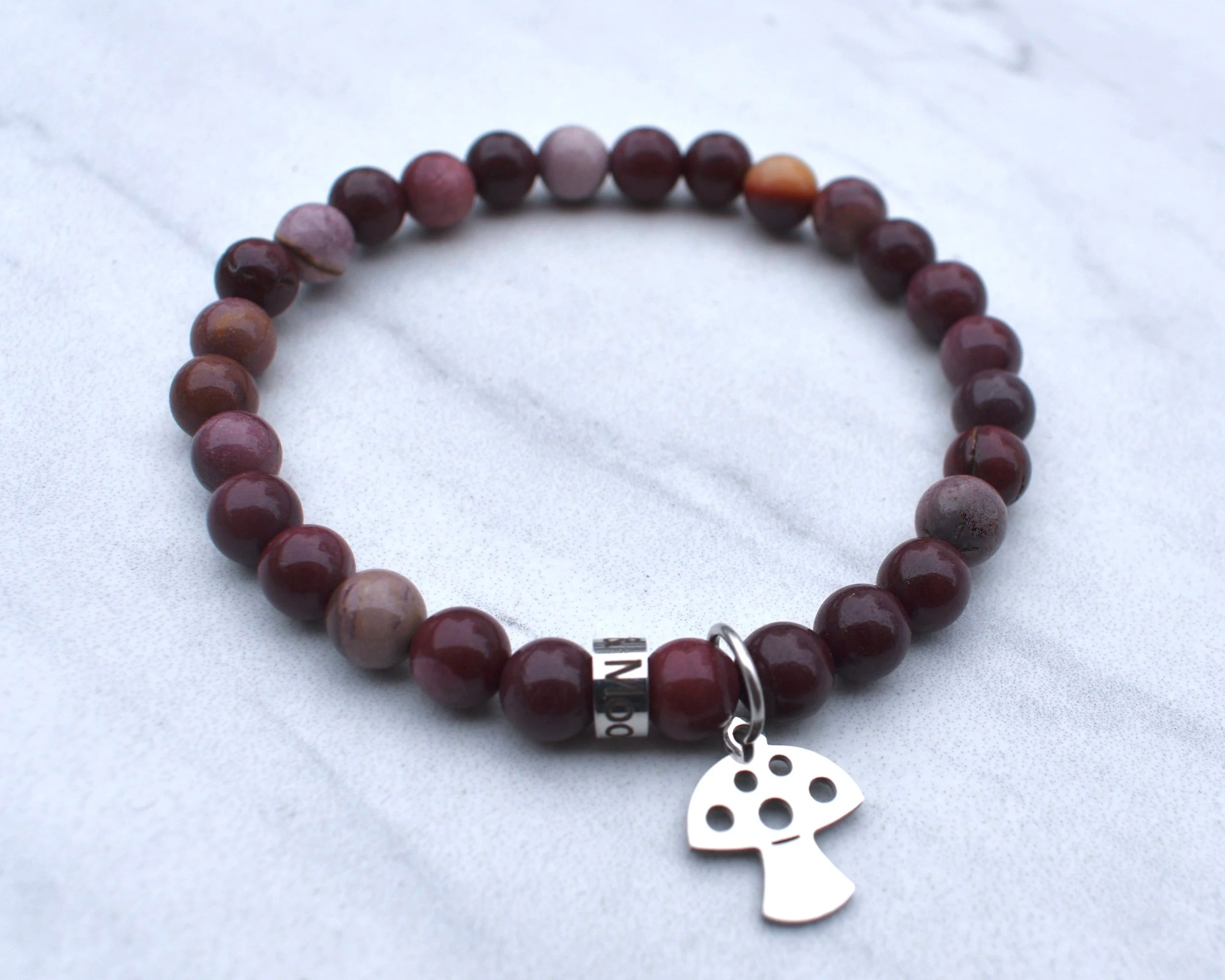 Bracelet - Shroomy - Mookaite Charm Bracelet