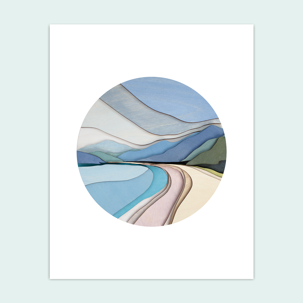 Art Print - Fresh Aqua