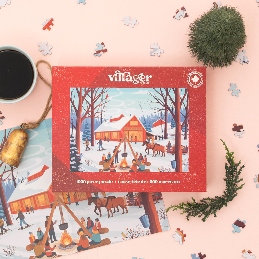 Jigsaw Puzzle - Cabane à sucre - 1000 pcs