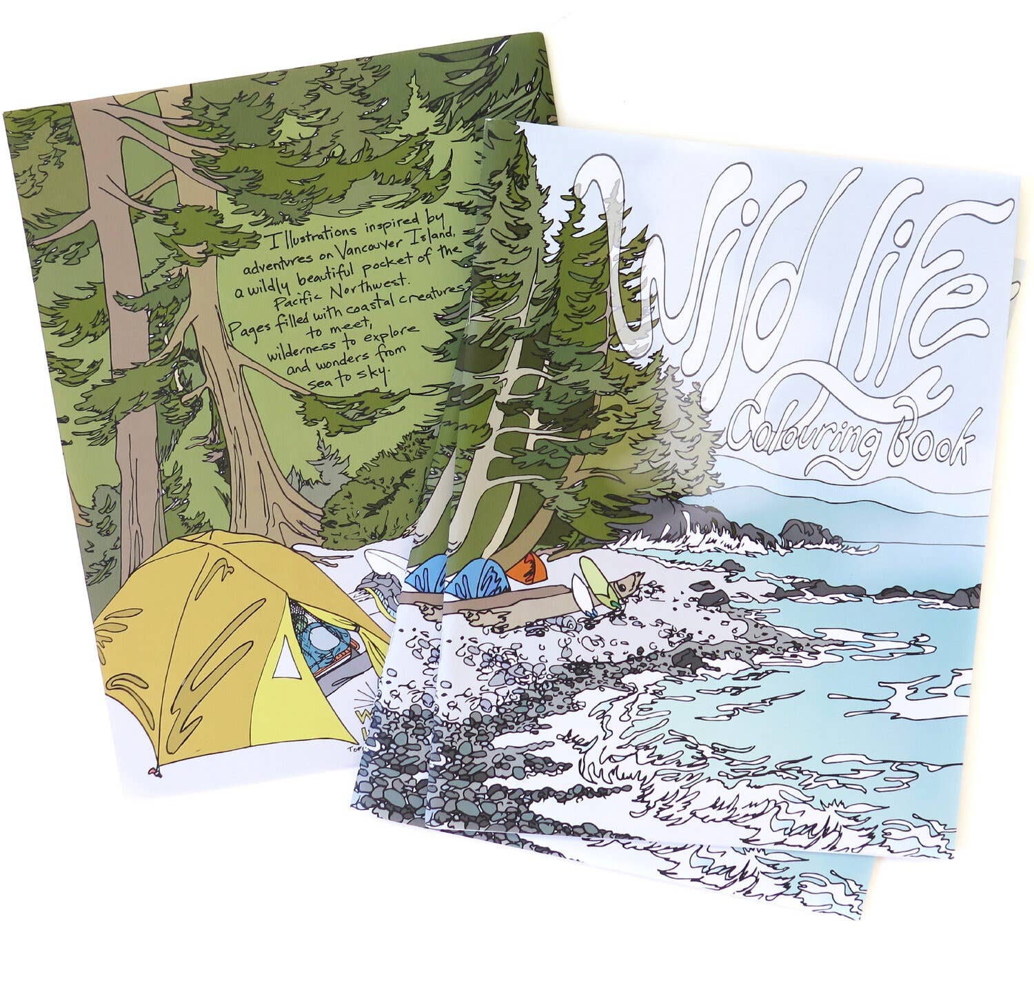 Wild Life Illustration Co - Wild Life Colouring Book