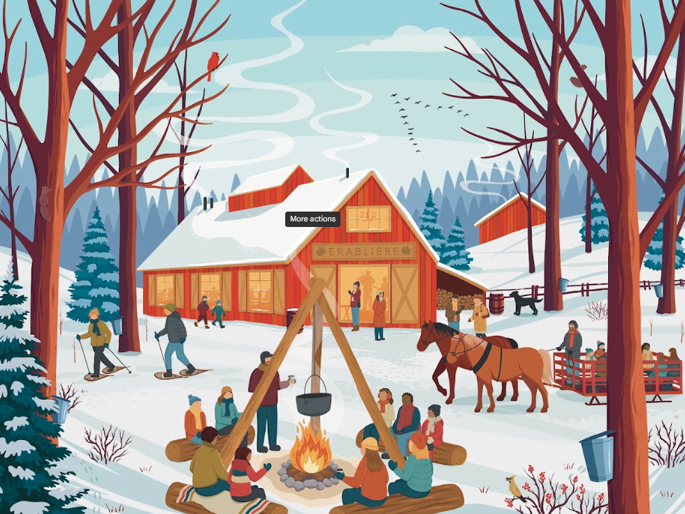 Jigsaw Puzzle - Cabane à sucre - 1000 pcs