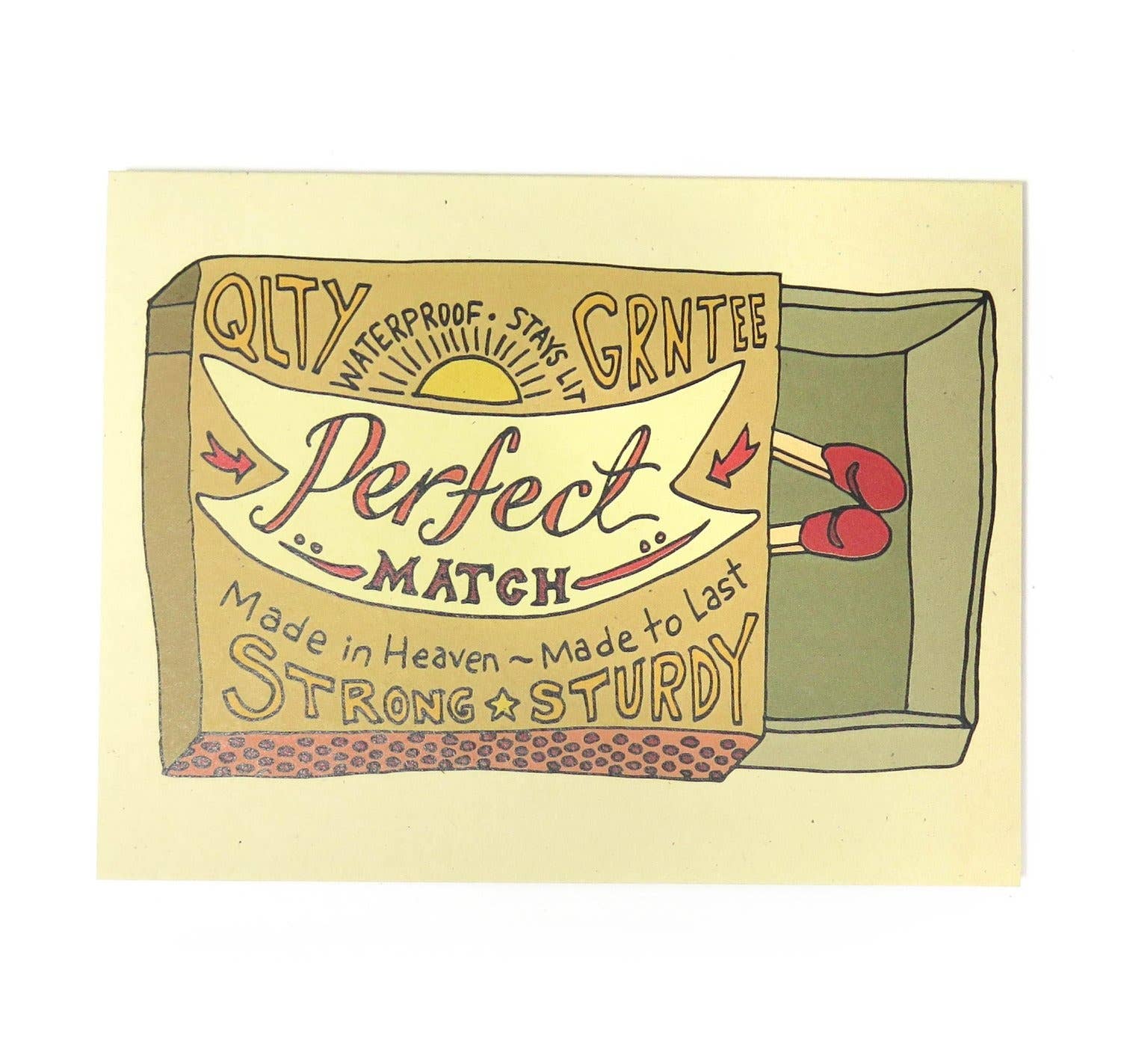 Wild Life Illustration Co - Perfect Match Card