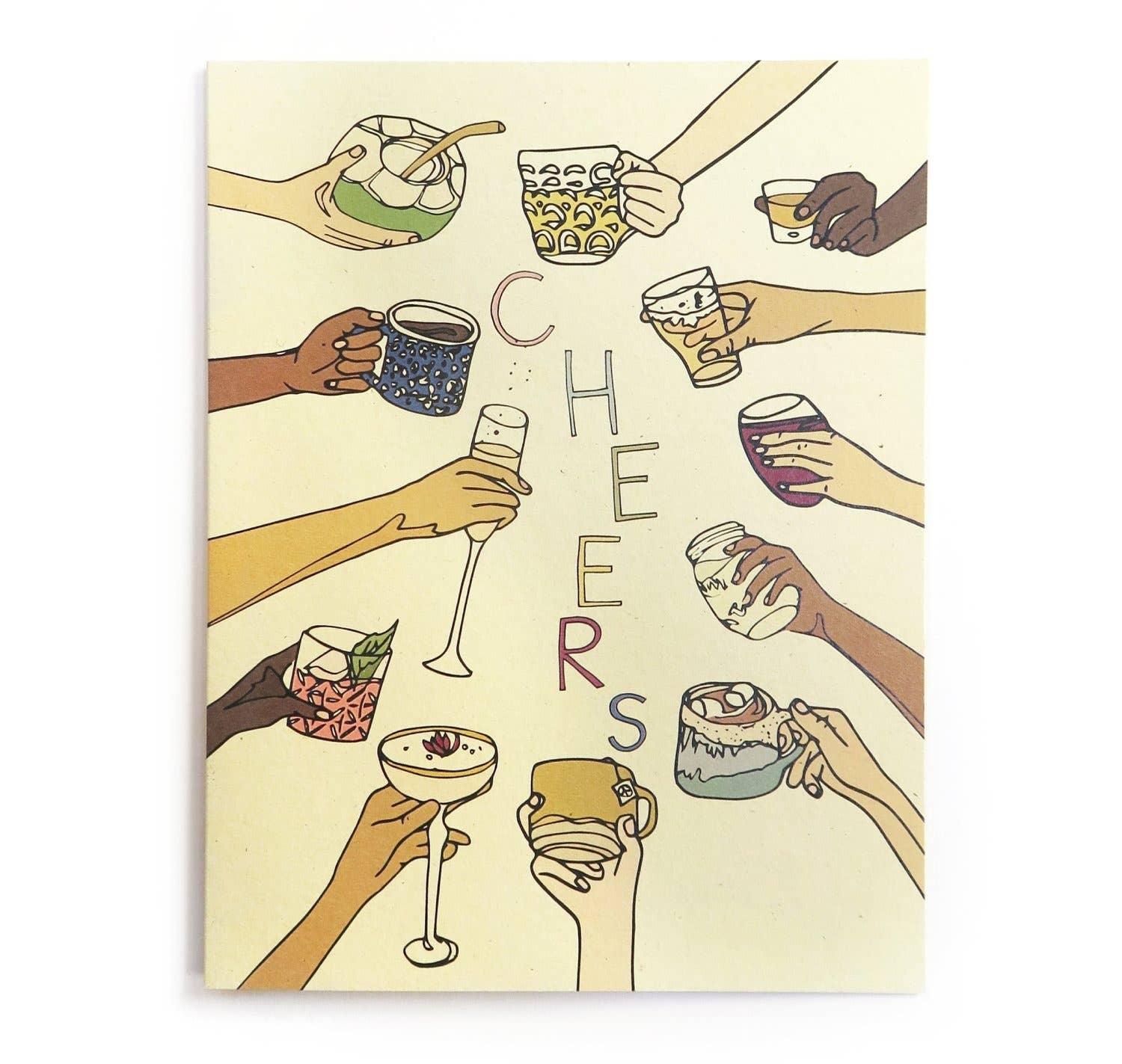 Wild Life Illustration Co - Cheers Card