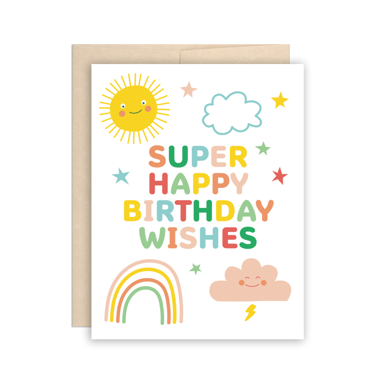 Greeting card - Super Happy Birthday Wishes