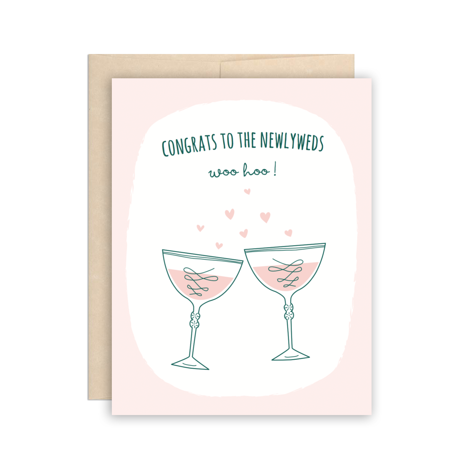 Greeting Card - Newlywed Congratulations Wedding