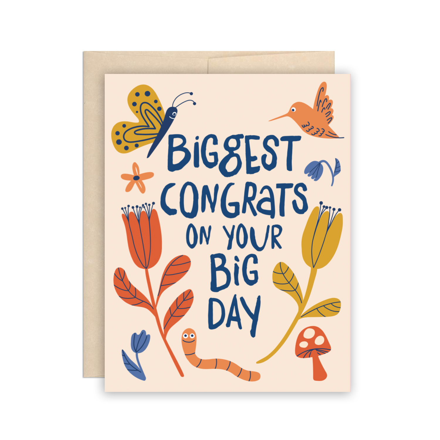 Greeting Card - Biggest Congrats on Your Big Day