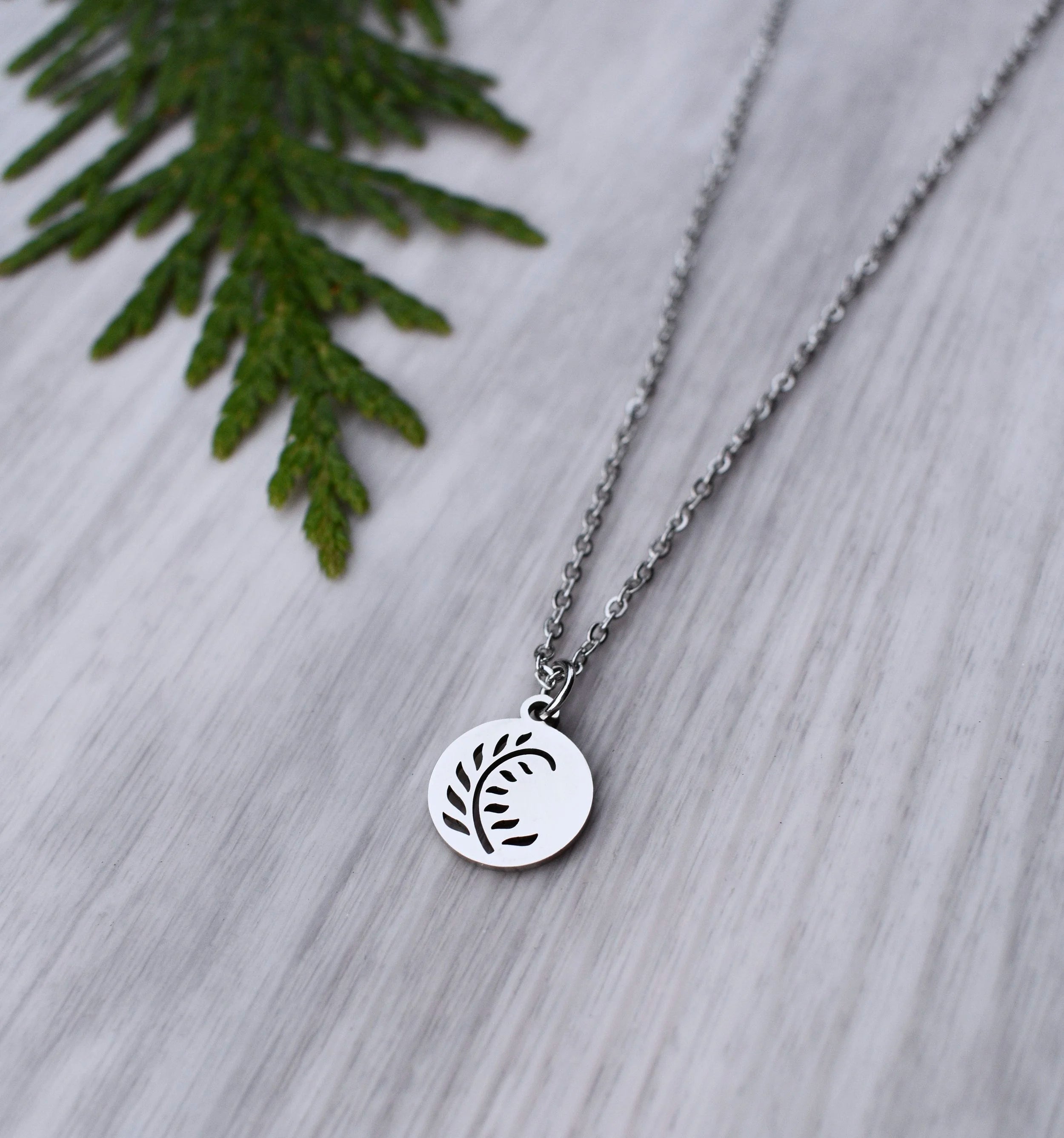 Necklace - Stay Wild - Fern