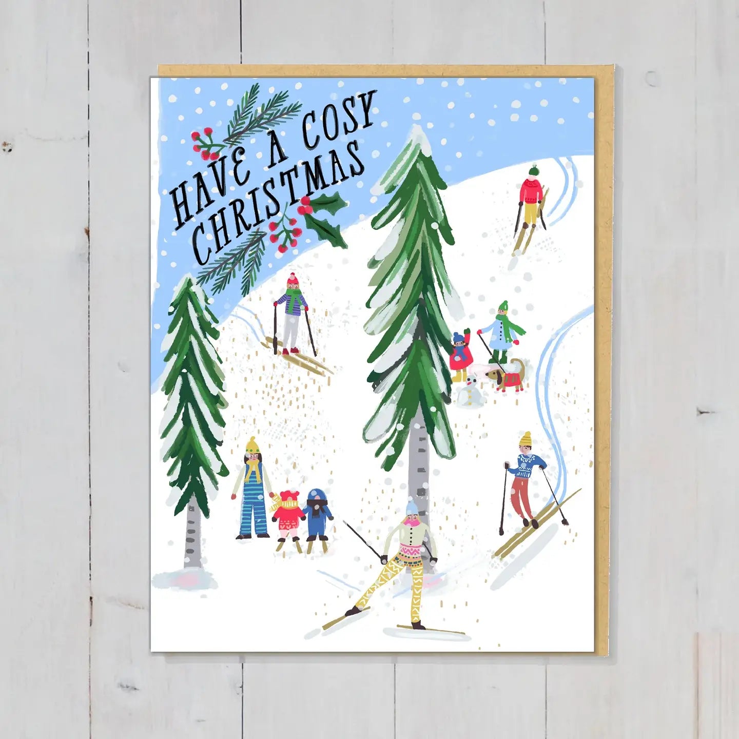 Anja Jane Illustrations - Greeting Card - Cosy Christmas