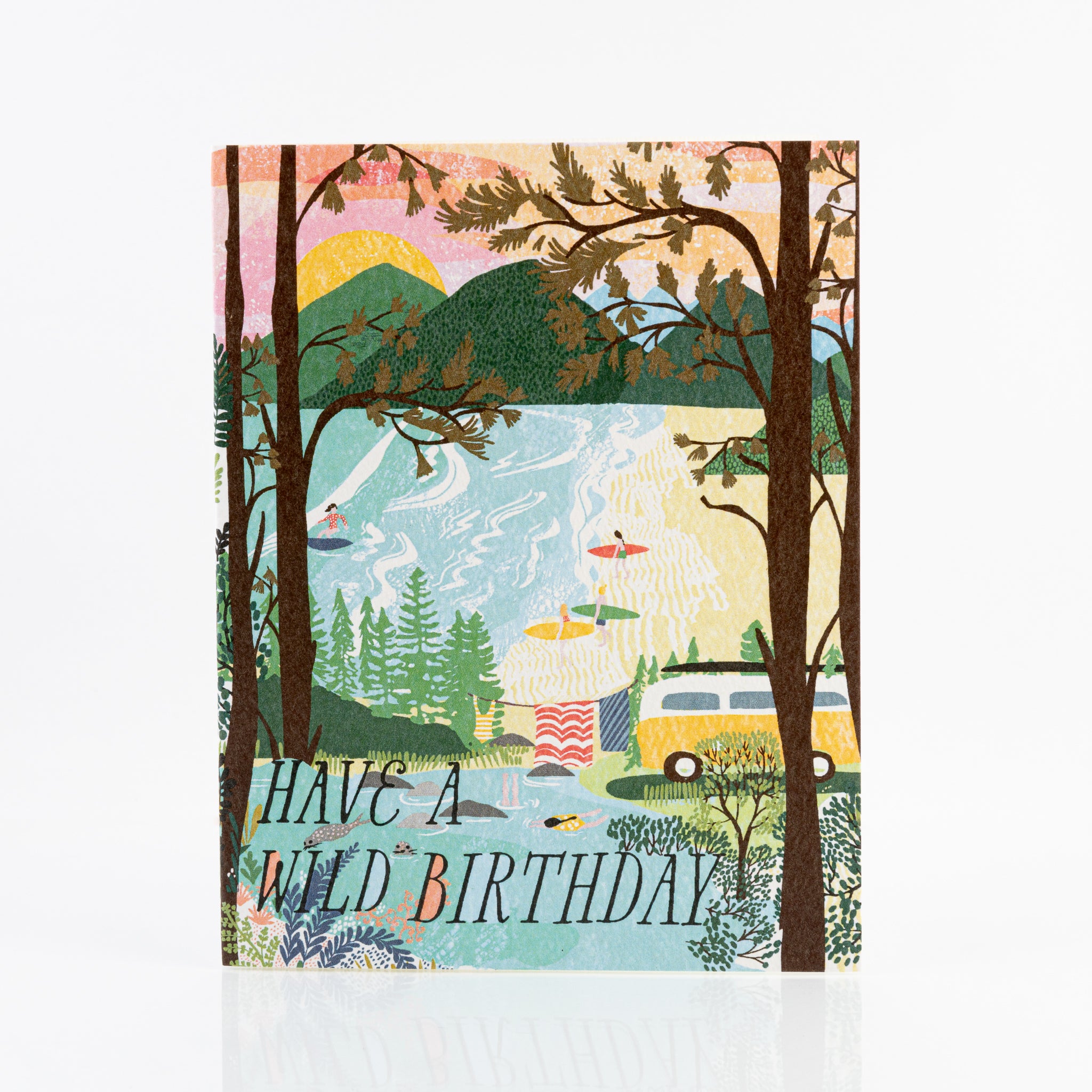 Anja Jane Illustrations - Greeting Card - Have a Wild Birthday