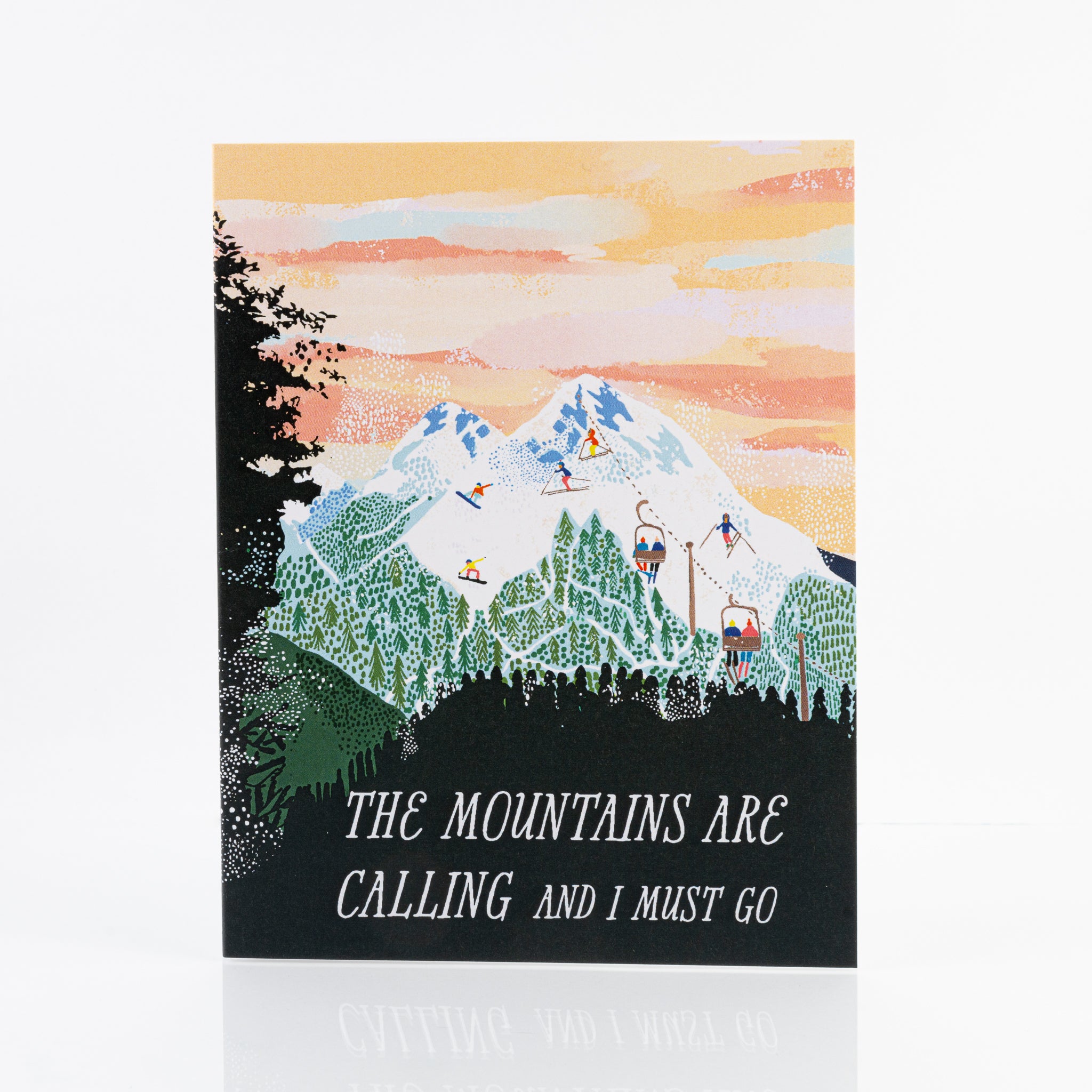 Anja Jane Illustrations - Art Print - Mountains Are Calling