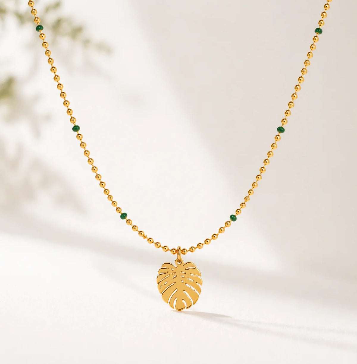 EDEN - Hollow Fern Necklace