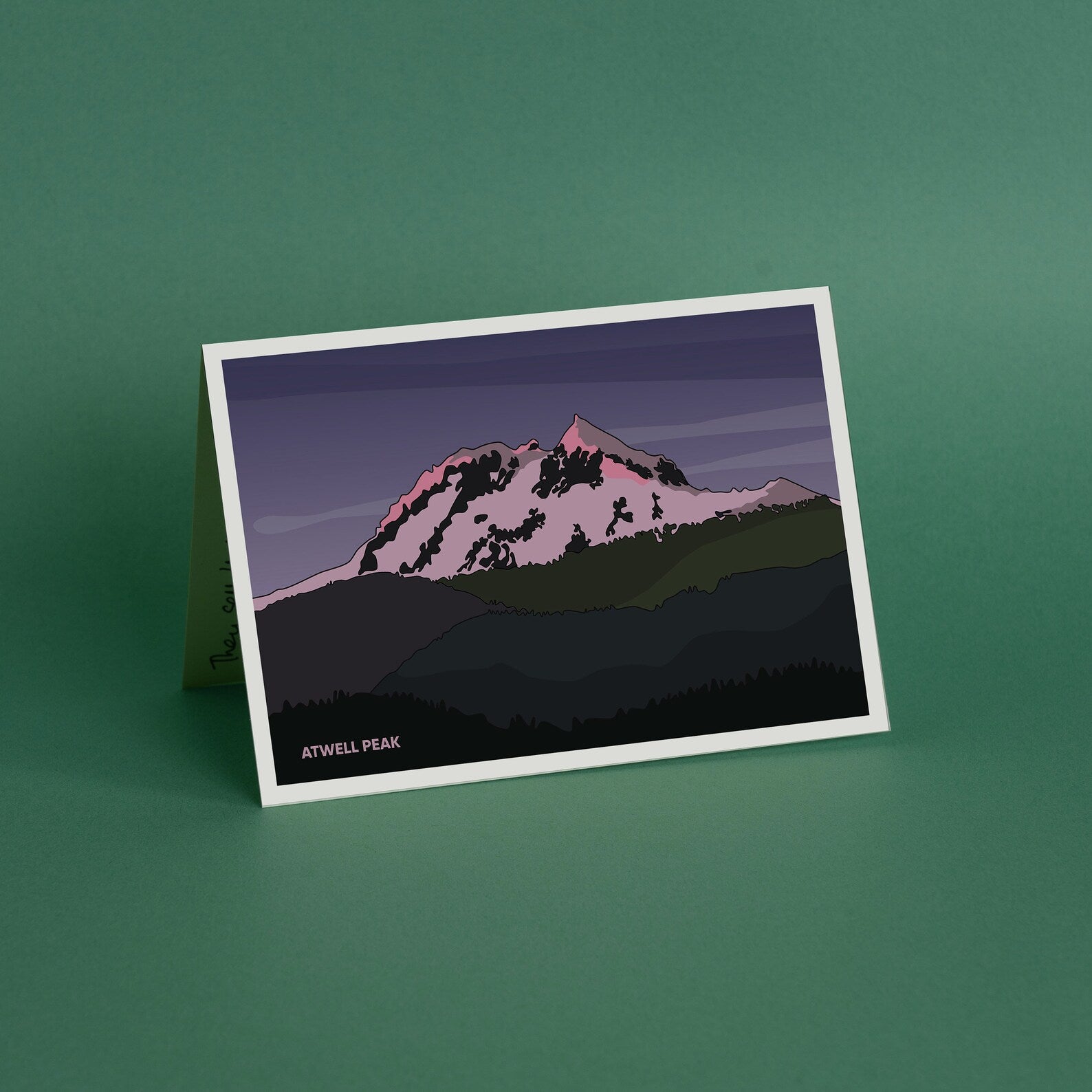Greeting card - Atwell Peak, Squamish BC