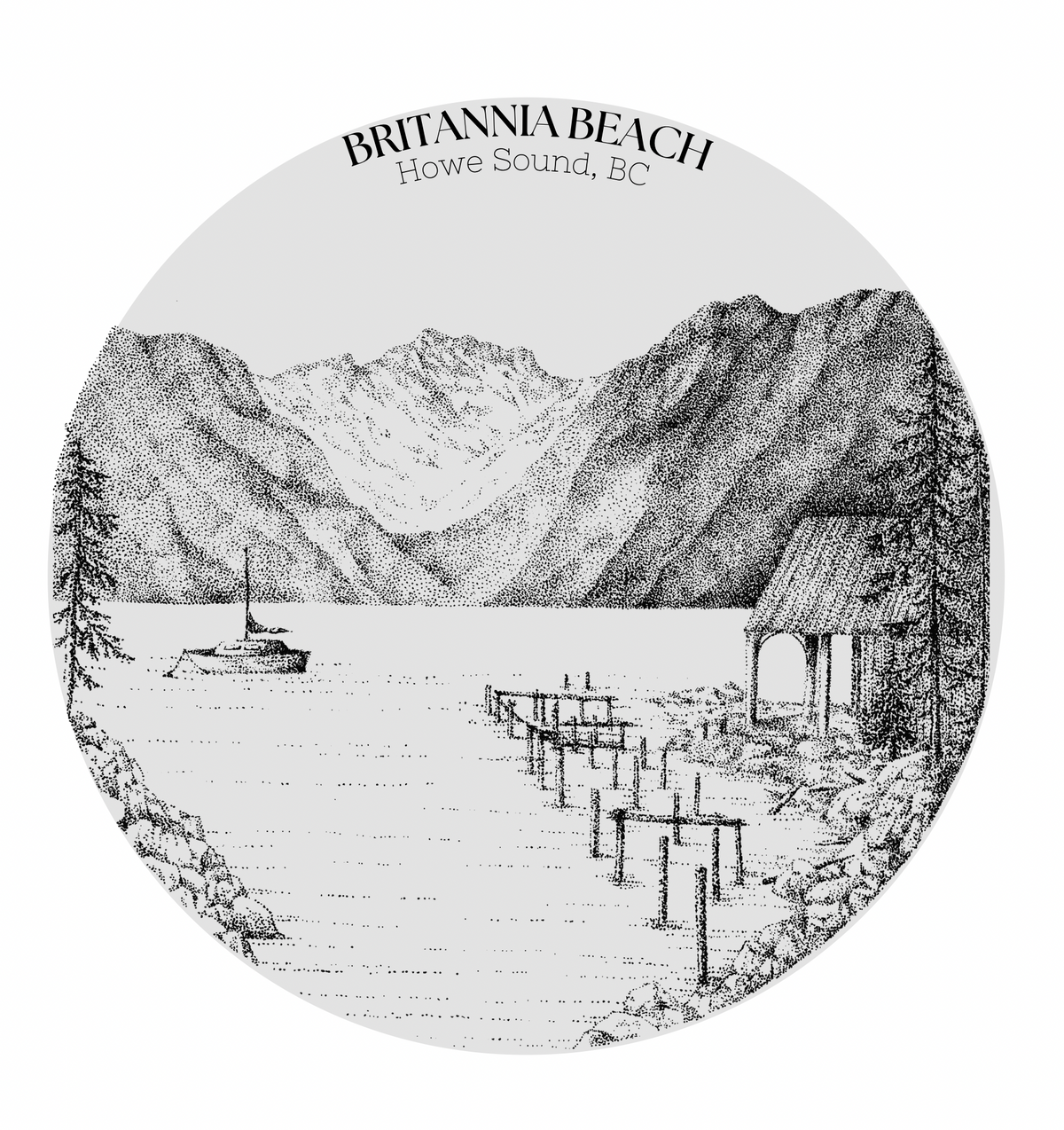 Sticker - Britannia Beach BC