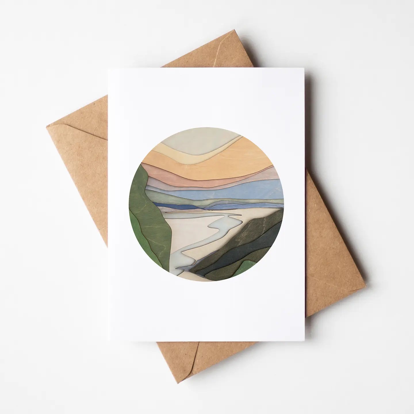 Bellamy Home Studio - Greeting Card - Bowen Lookout