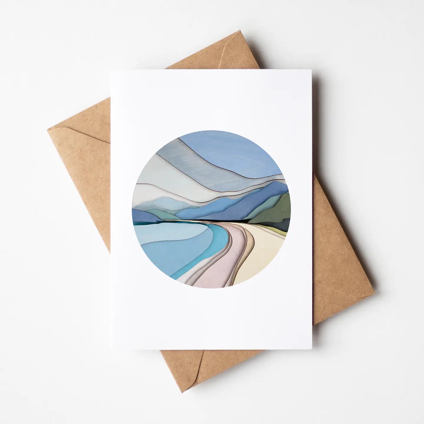 Greeting Card - Fresh Aqua