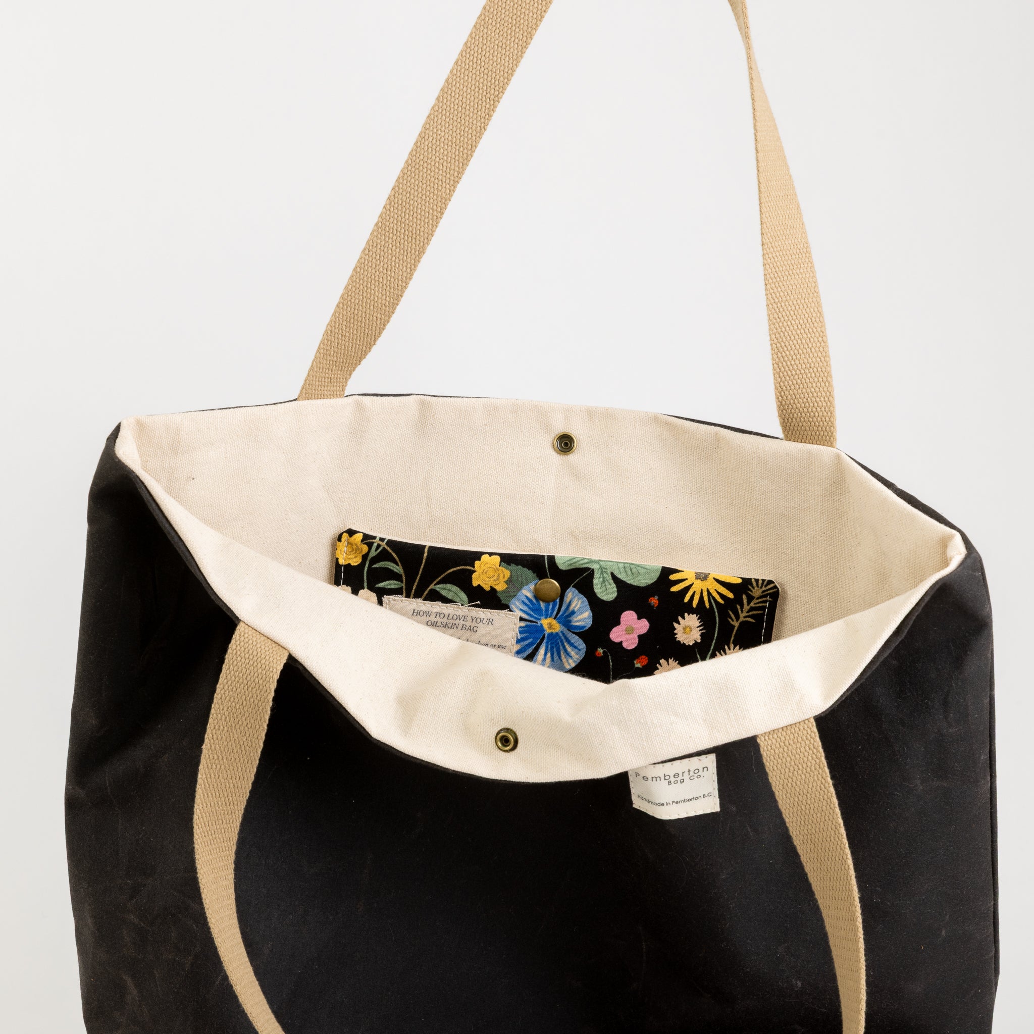 Simple Oilskin Tote