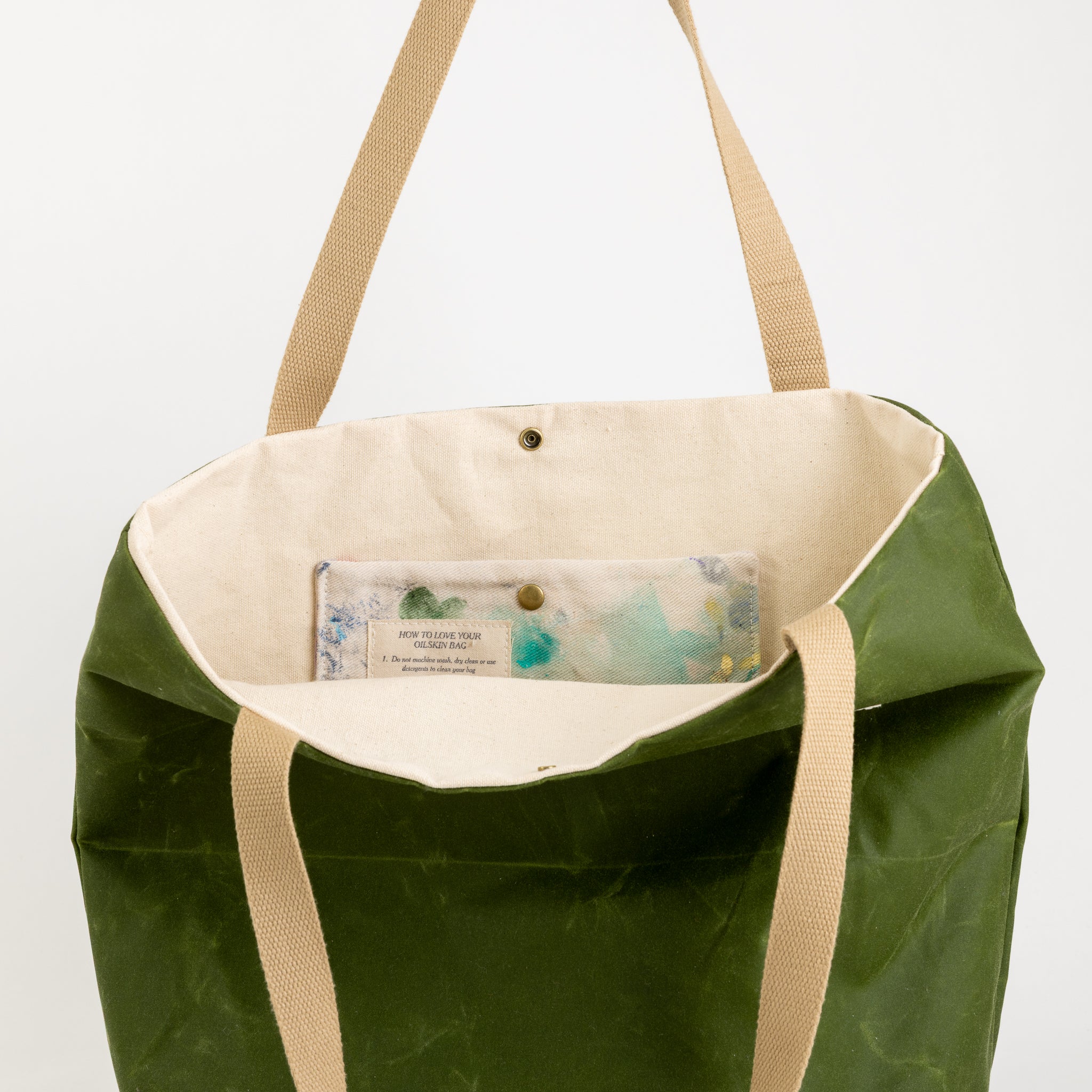 Simple Oilskin Tote