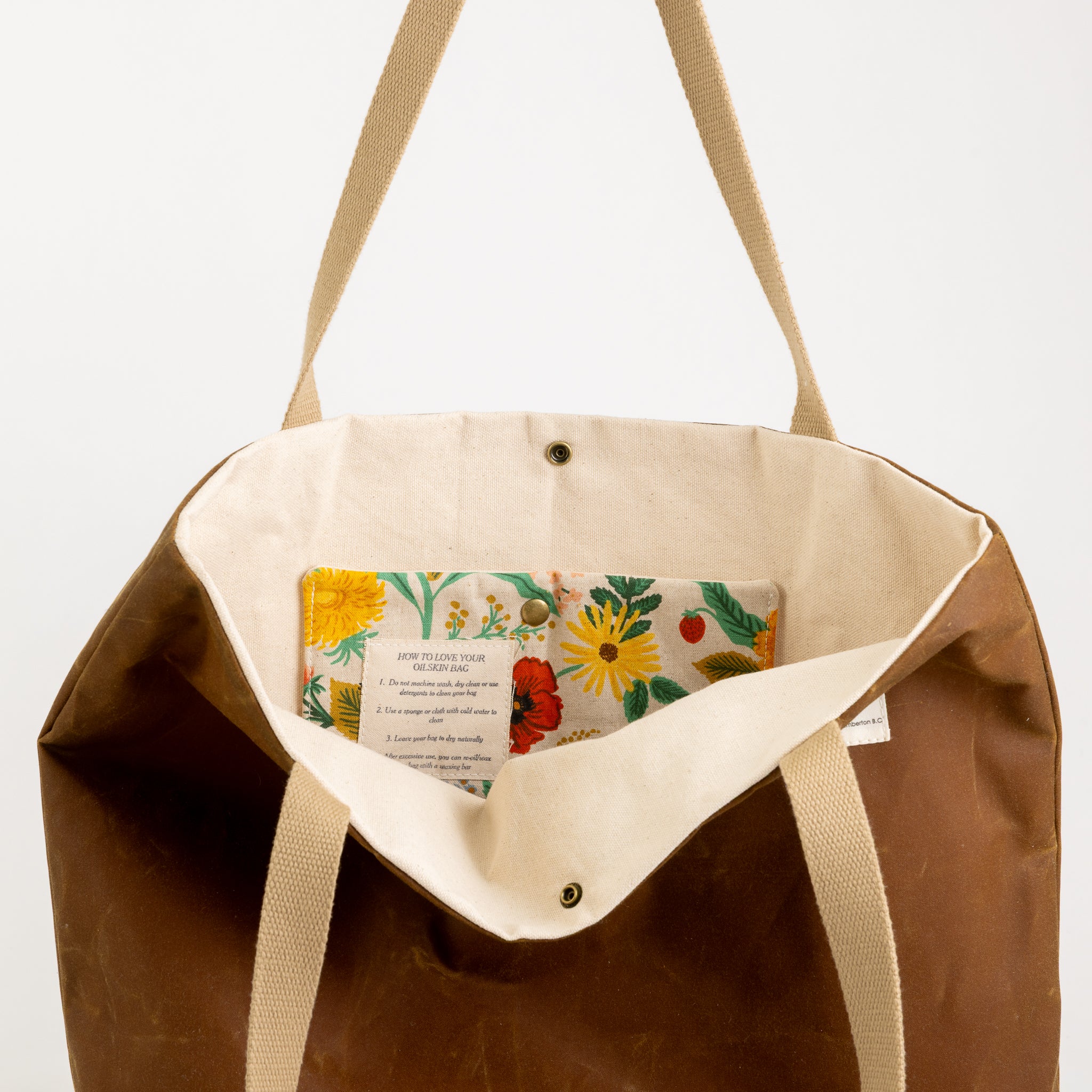 Simple Oilskin Tote