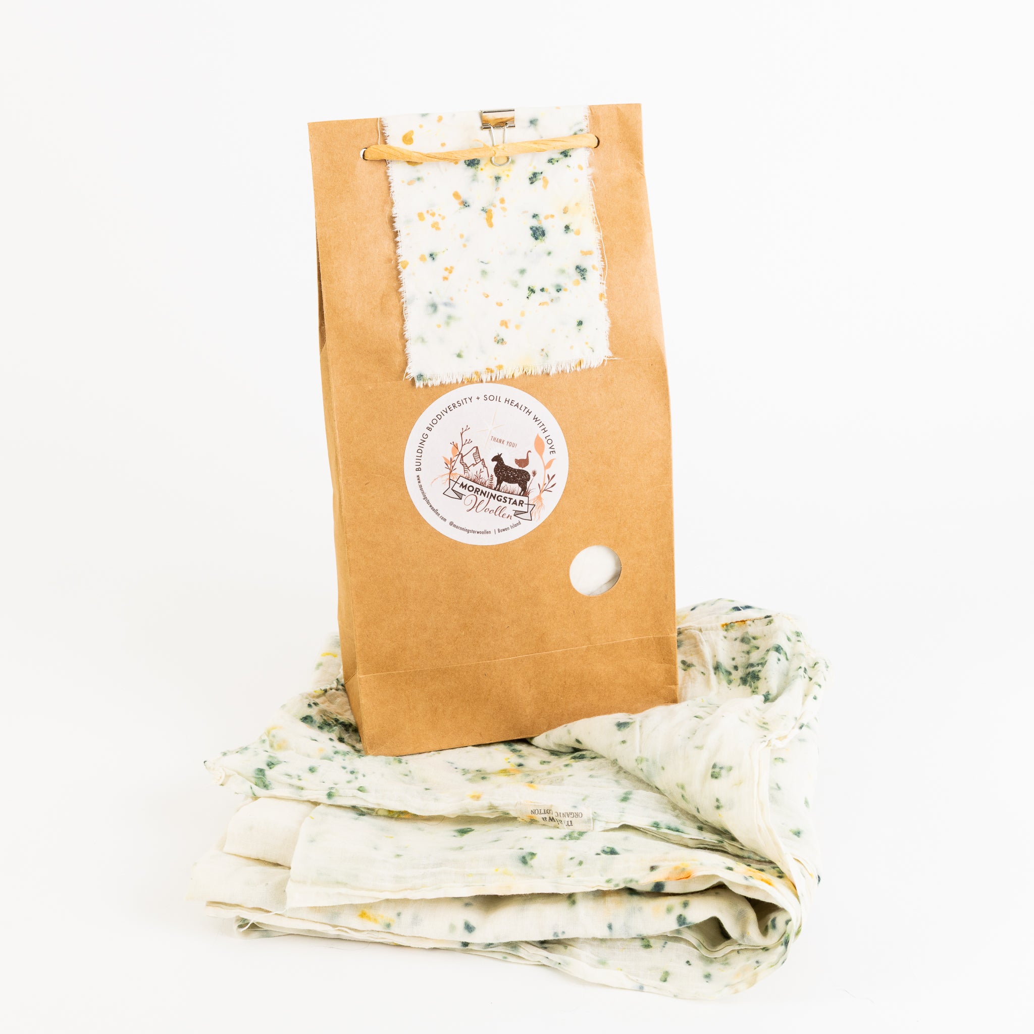 Botanical scarf dye kit