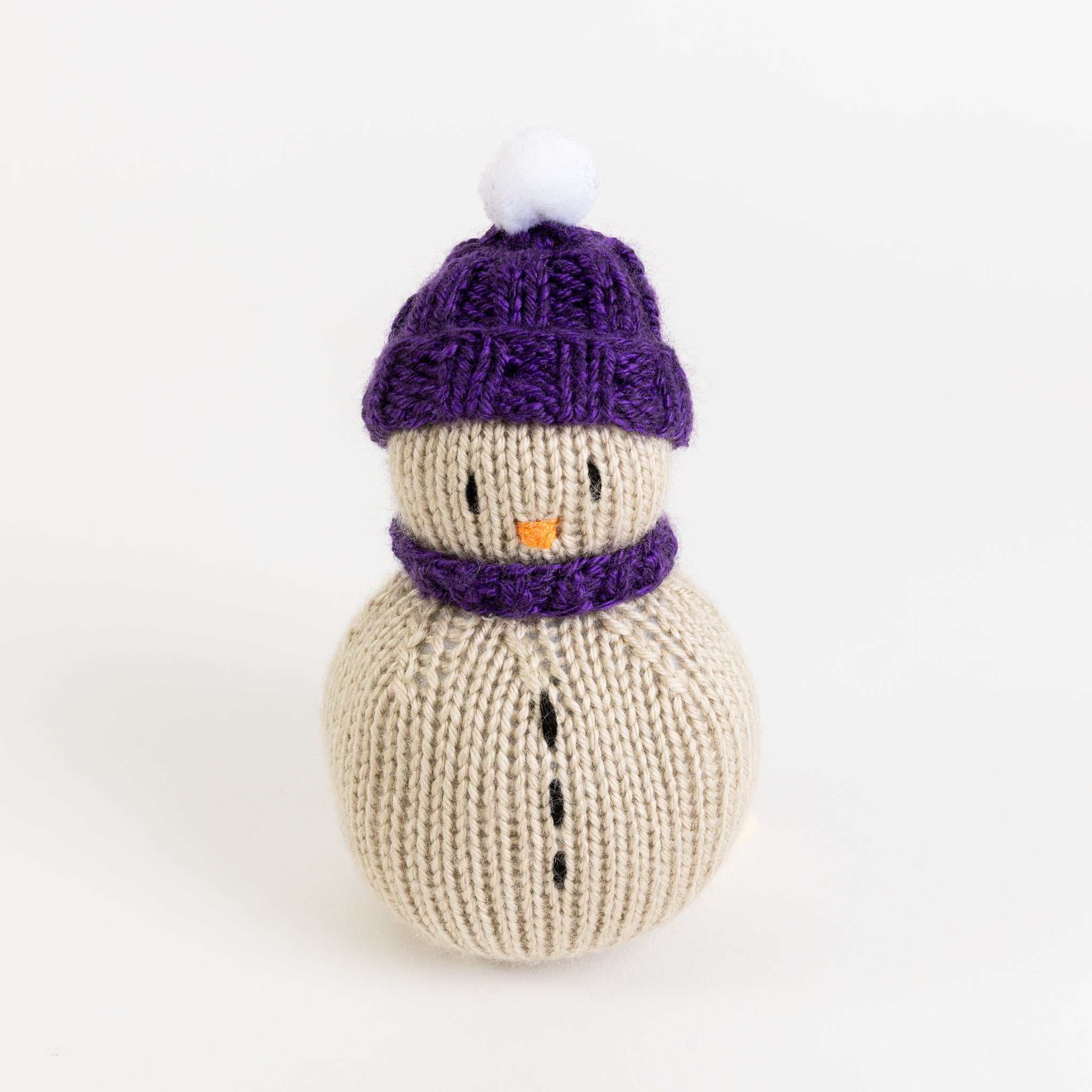 Hand Knitted Snowman