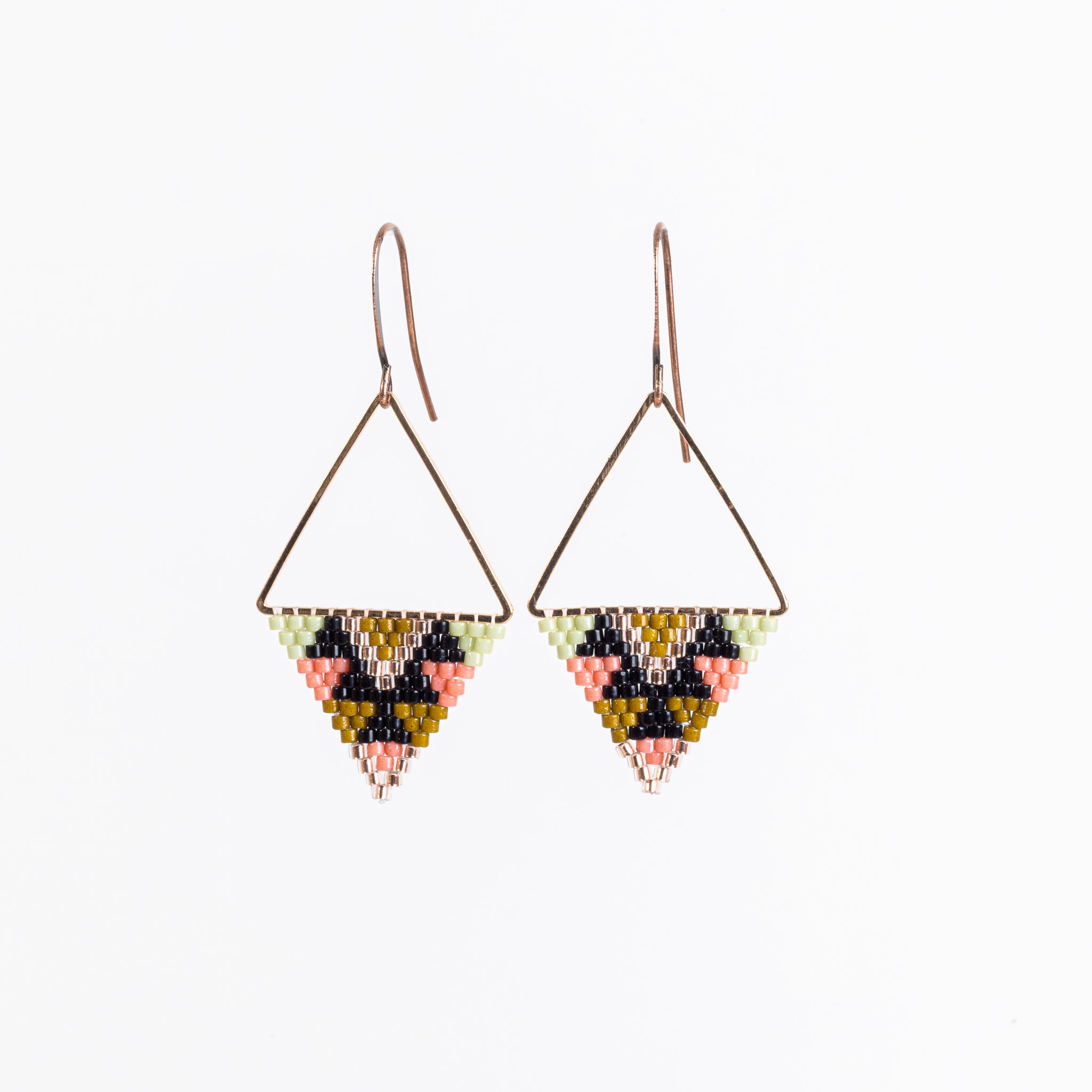 Earrings - Petite Triangles