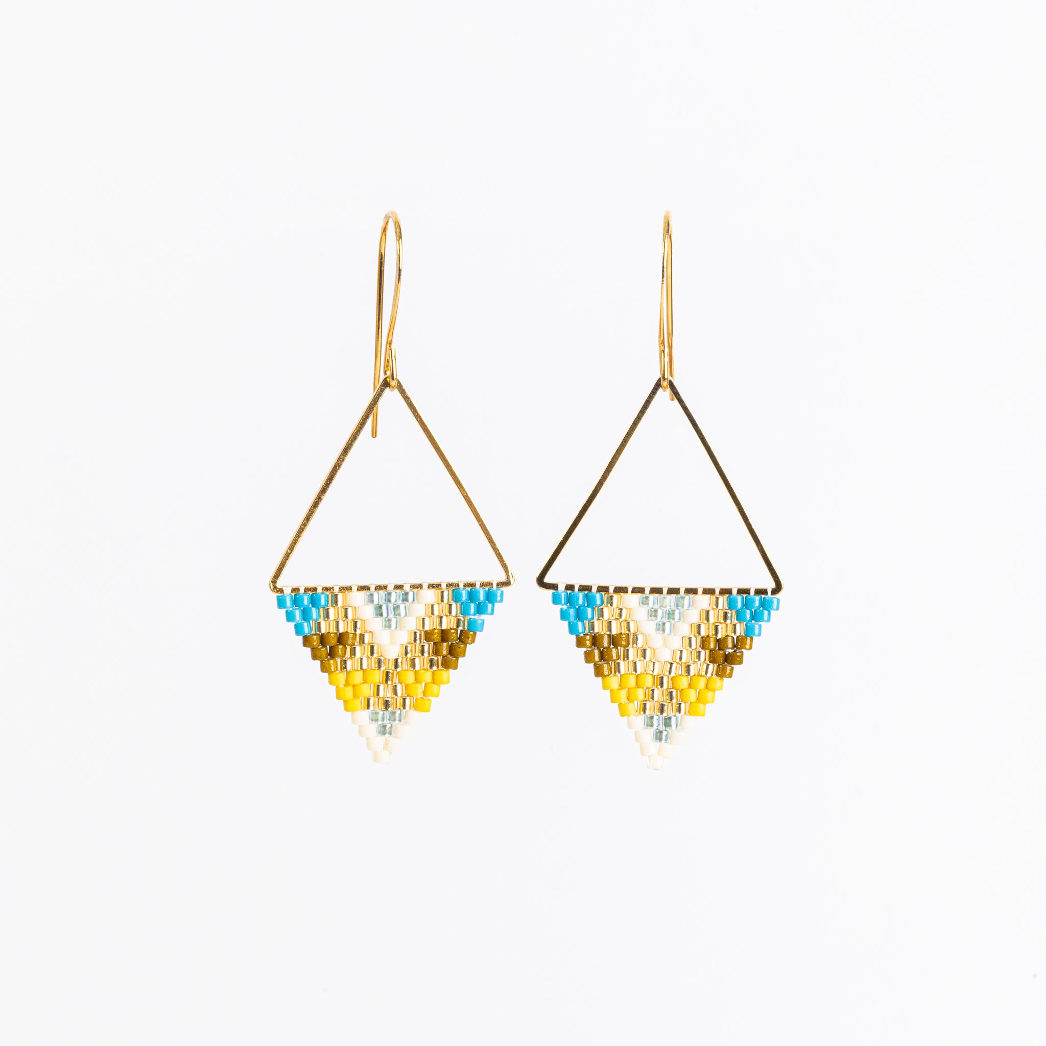 Earrings - Petite Triangles