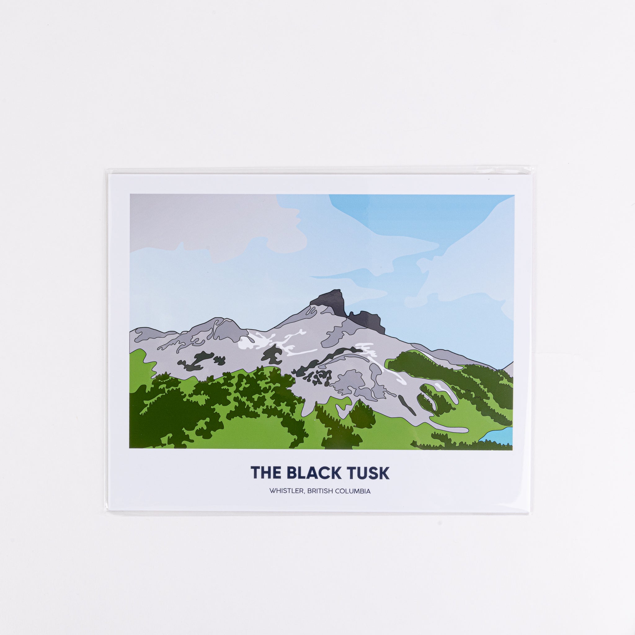Art Print - The Black Tusk, Squamish and Whistler